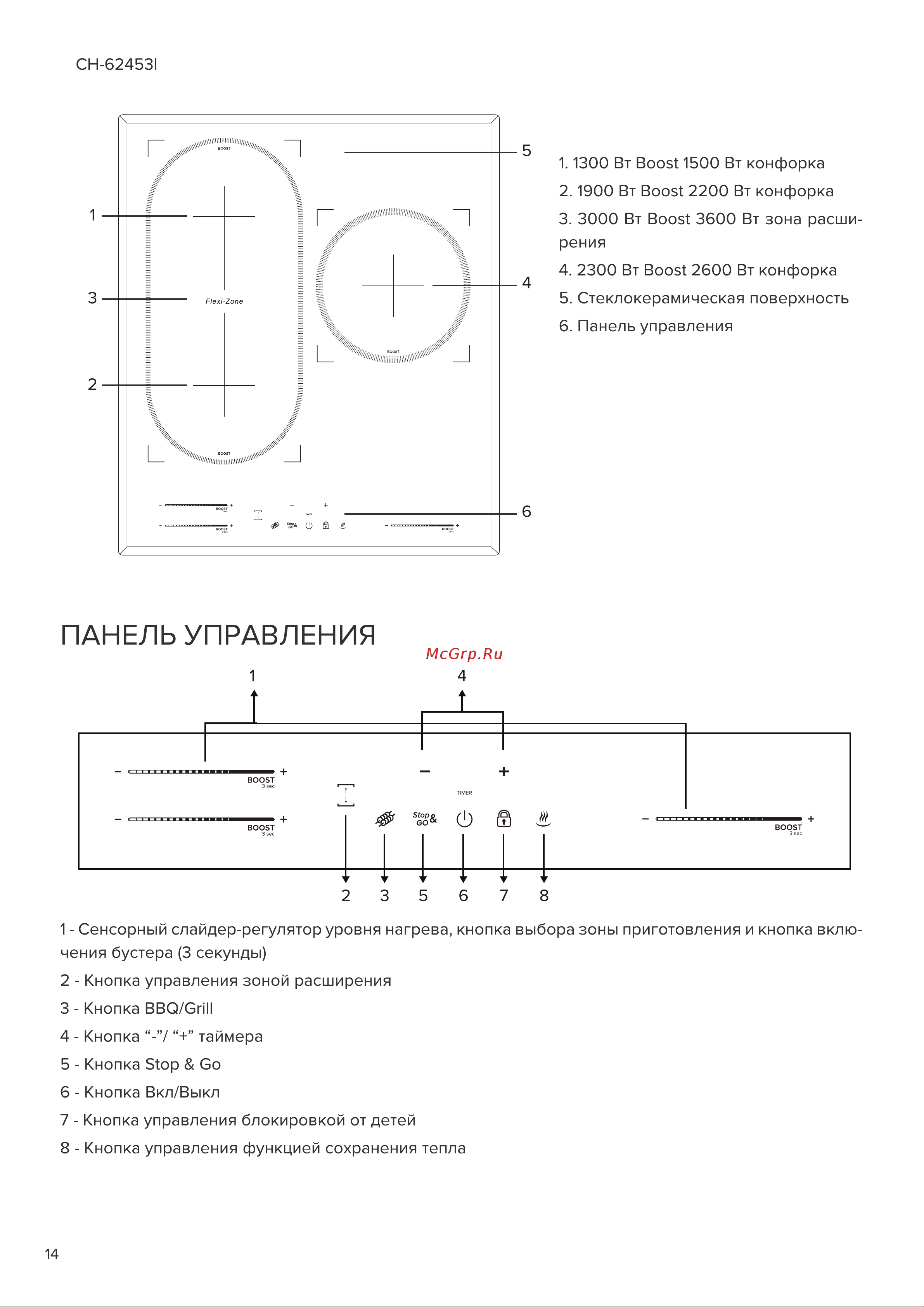 Libhof CH-72604I Руководство по эксплуатации онлайн [14/40] 879932