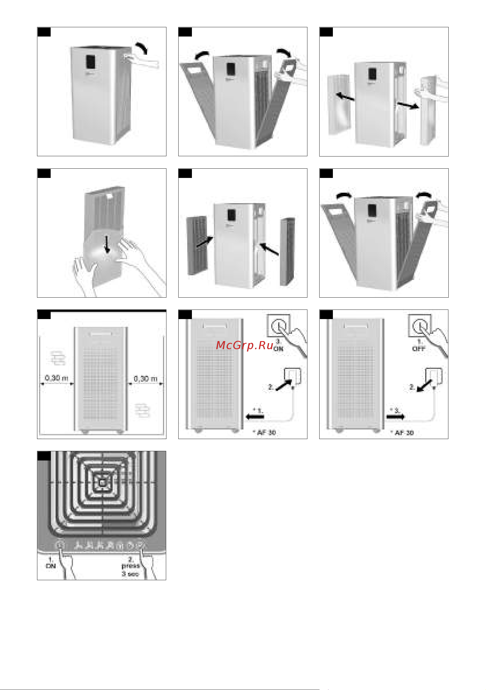 Karcher AF 30 WHITE (1.024-821.0) Руководство по эксплуатации онлайн [3/136] 879906