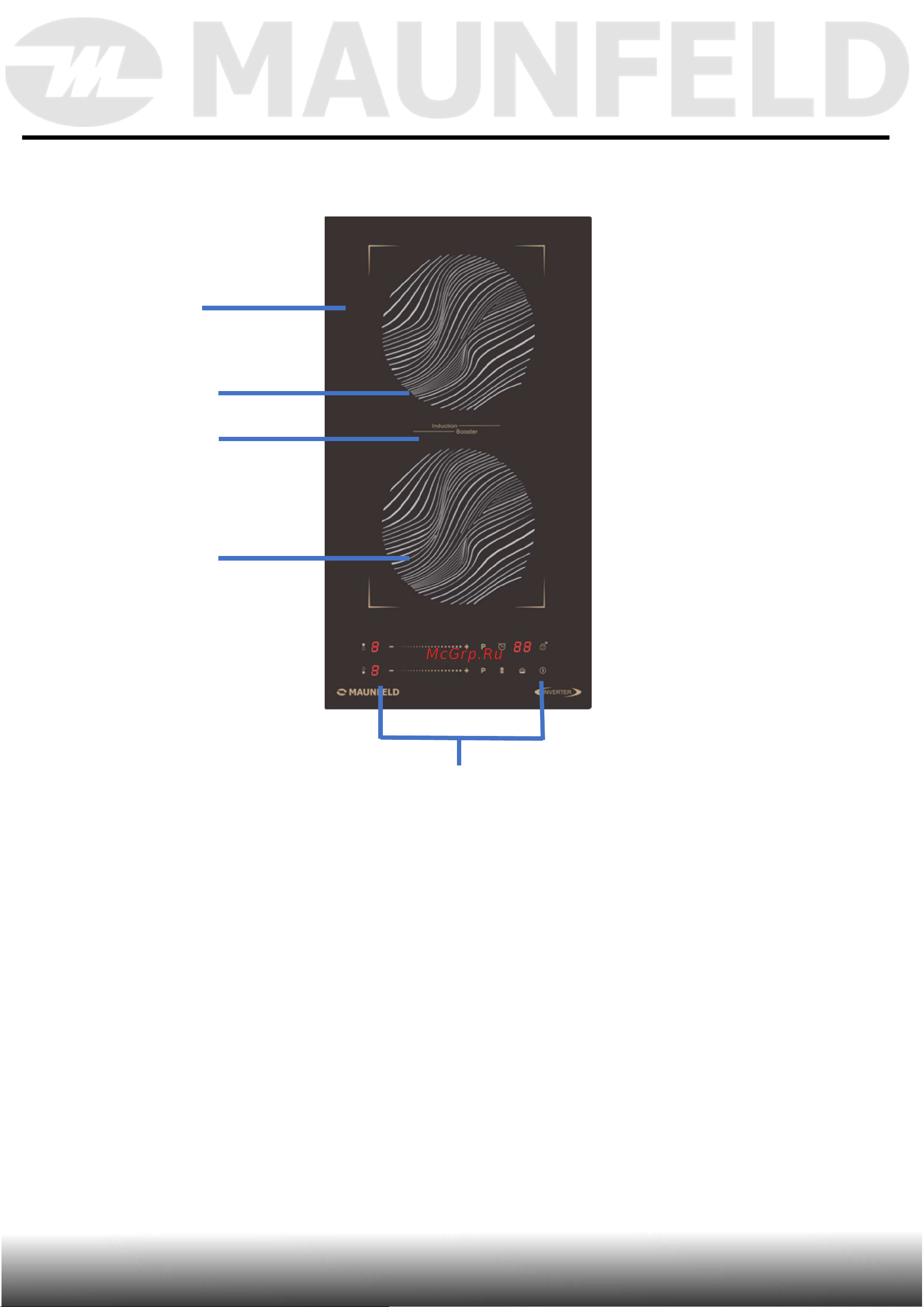 Maunfeld CVI292S2BWHF Inverter Руководство по эксплуатации онлайн [14/44] 879938