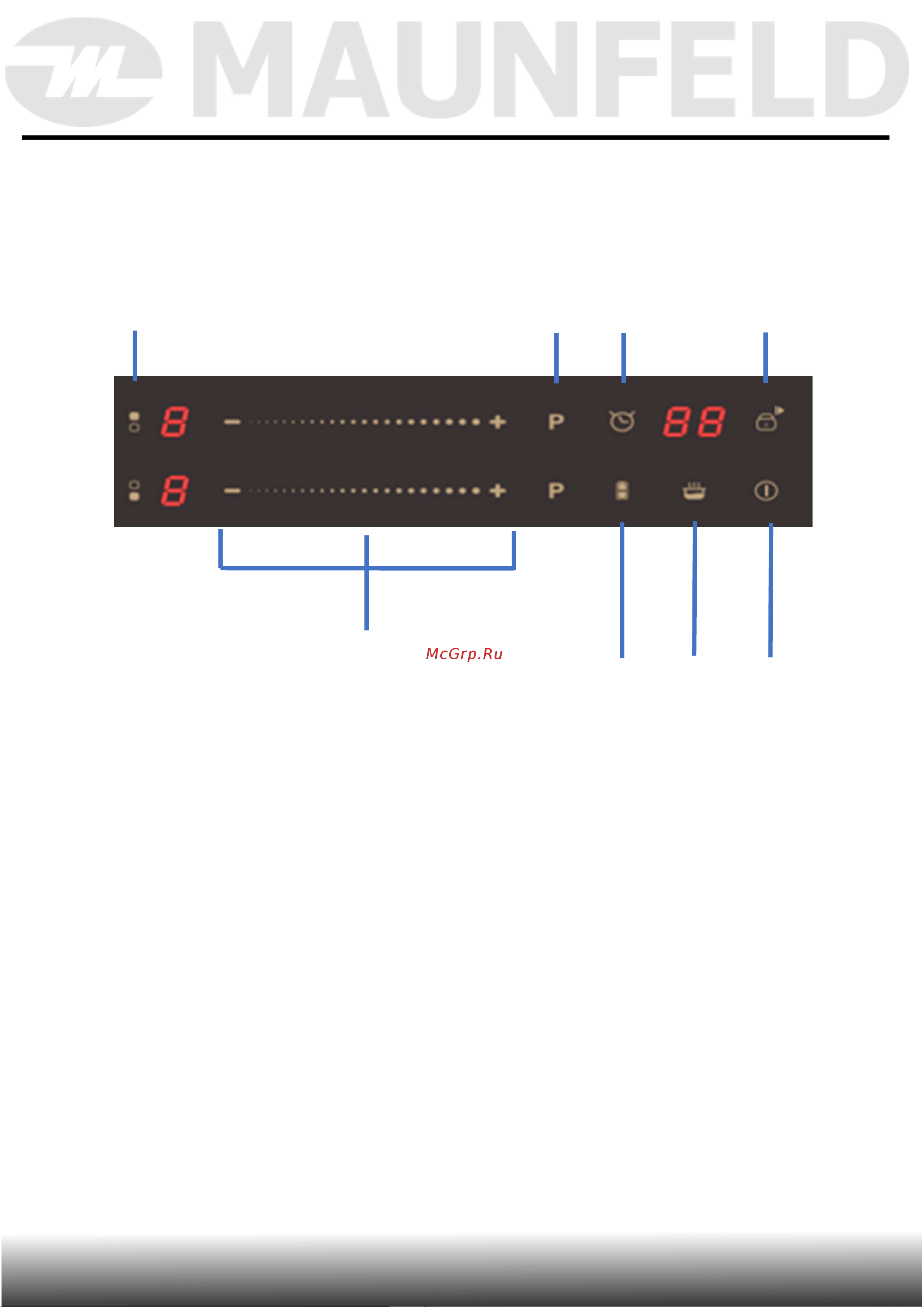 Maunfeld CVI292S2BWHF Inverter Руководство по эксплуатации онлайн [15/44] 879938