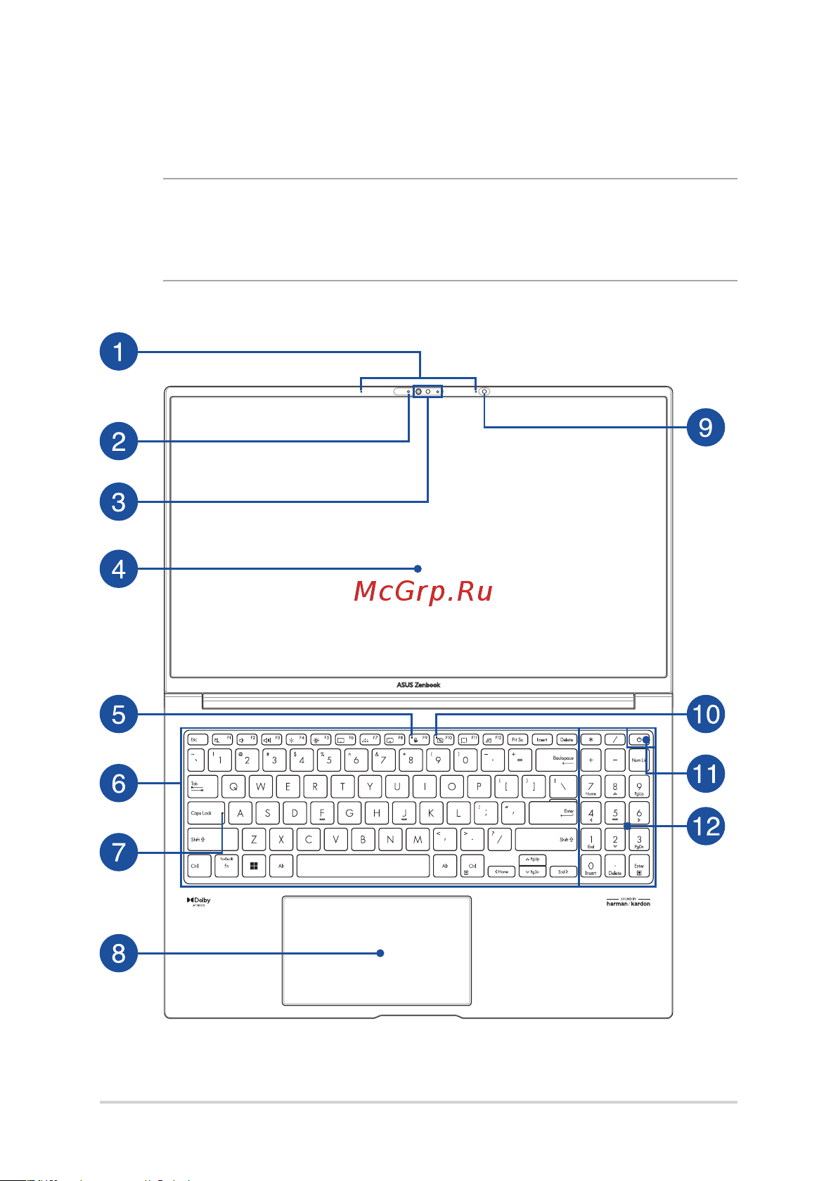 Asus ZenBook 15 OLED UM3504DA-MA479W (90NB1163-M00P10) Руководство по эксплуатации онлайн [16/102] 879946