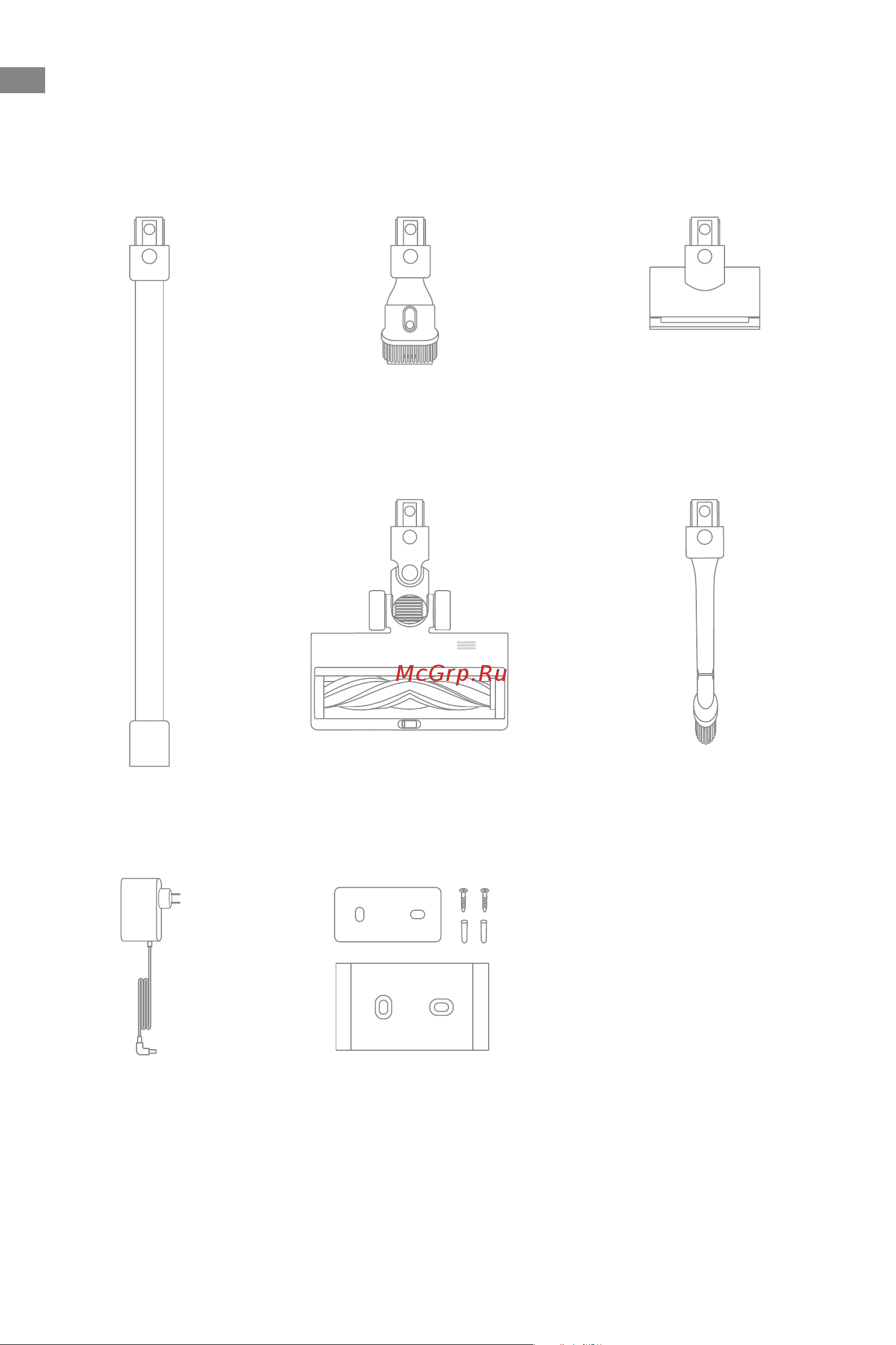 Dreame Cordless Vacuum Cleaner R10 White Руководство по эксплуатации онлайн [9/223] 890747