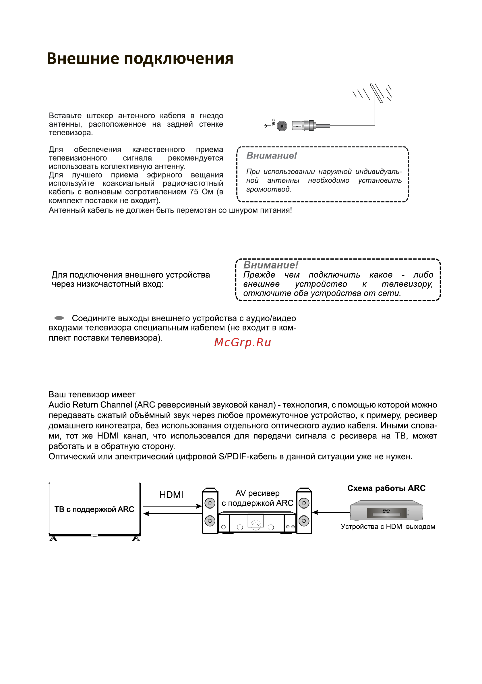 ECON EX-43US001B Руководство по эксплуатации онлайн [13/44] 880222