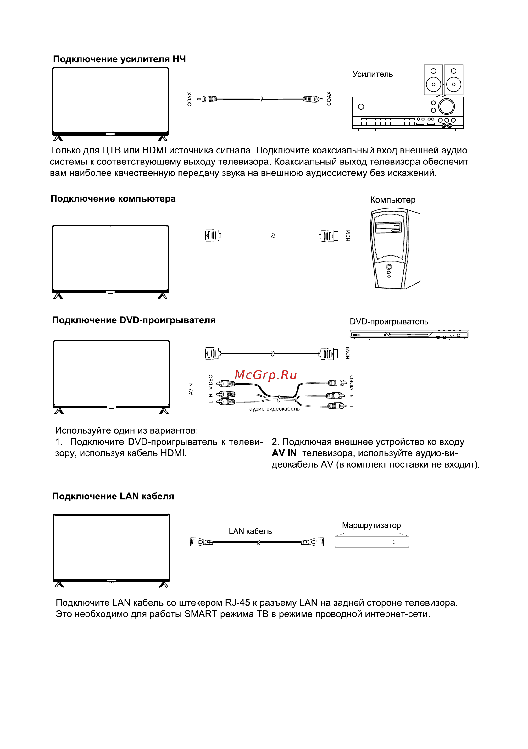 ECON EX-43US001B Руководство по эксплуатации онлайн [14/44] 880222