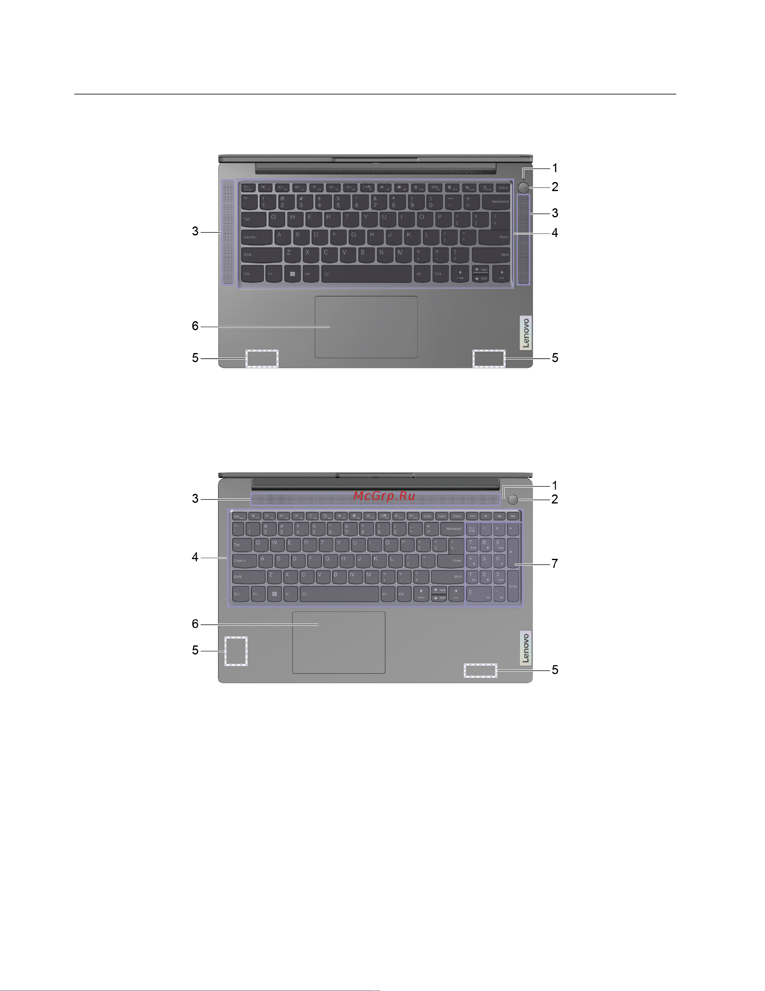 Lenovo IdeaPad Slim 3 15IRH8 83EM0042RK Руководство по эксплуатации онлайн [8/44] 884152