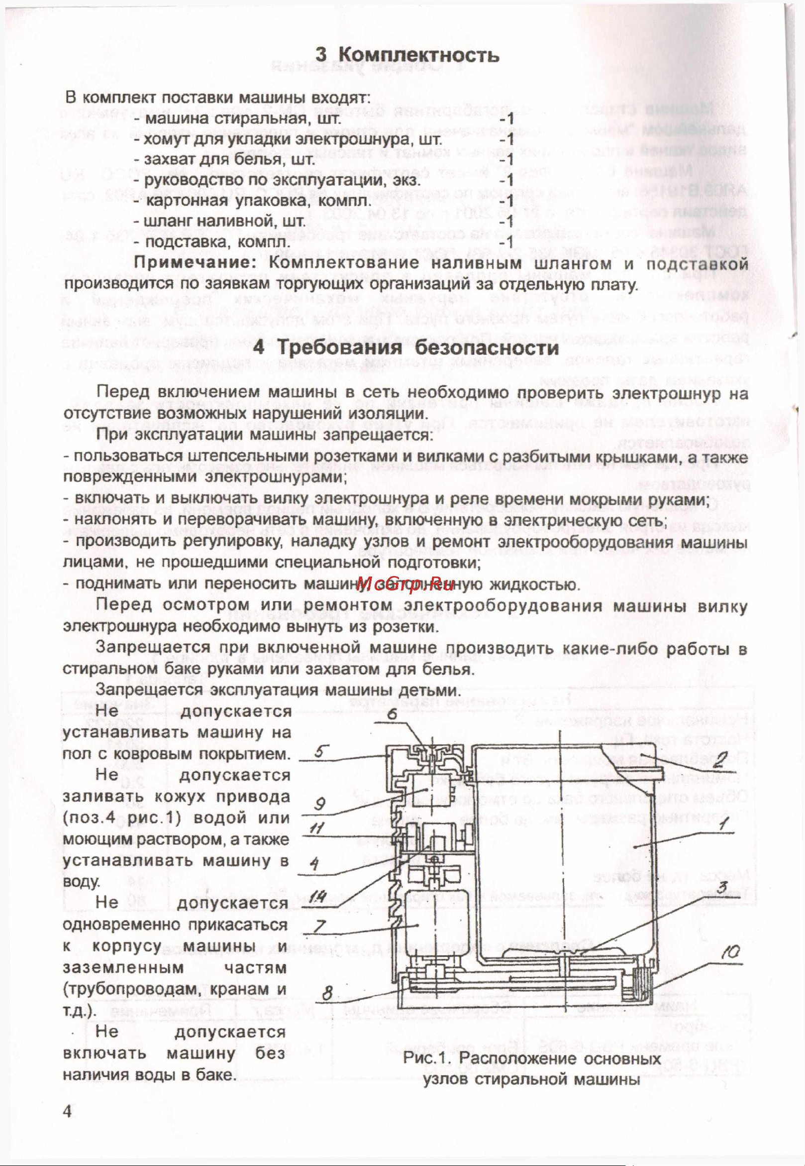 Фея СМ-2 Руководство по эксплуатации онлайн [4/15] 880405