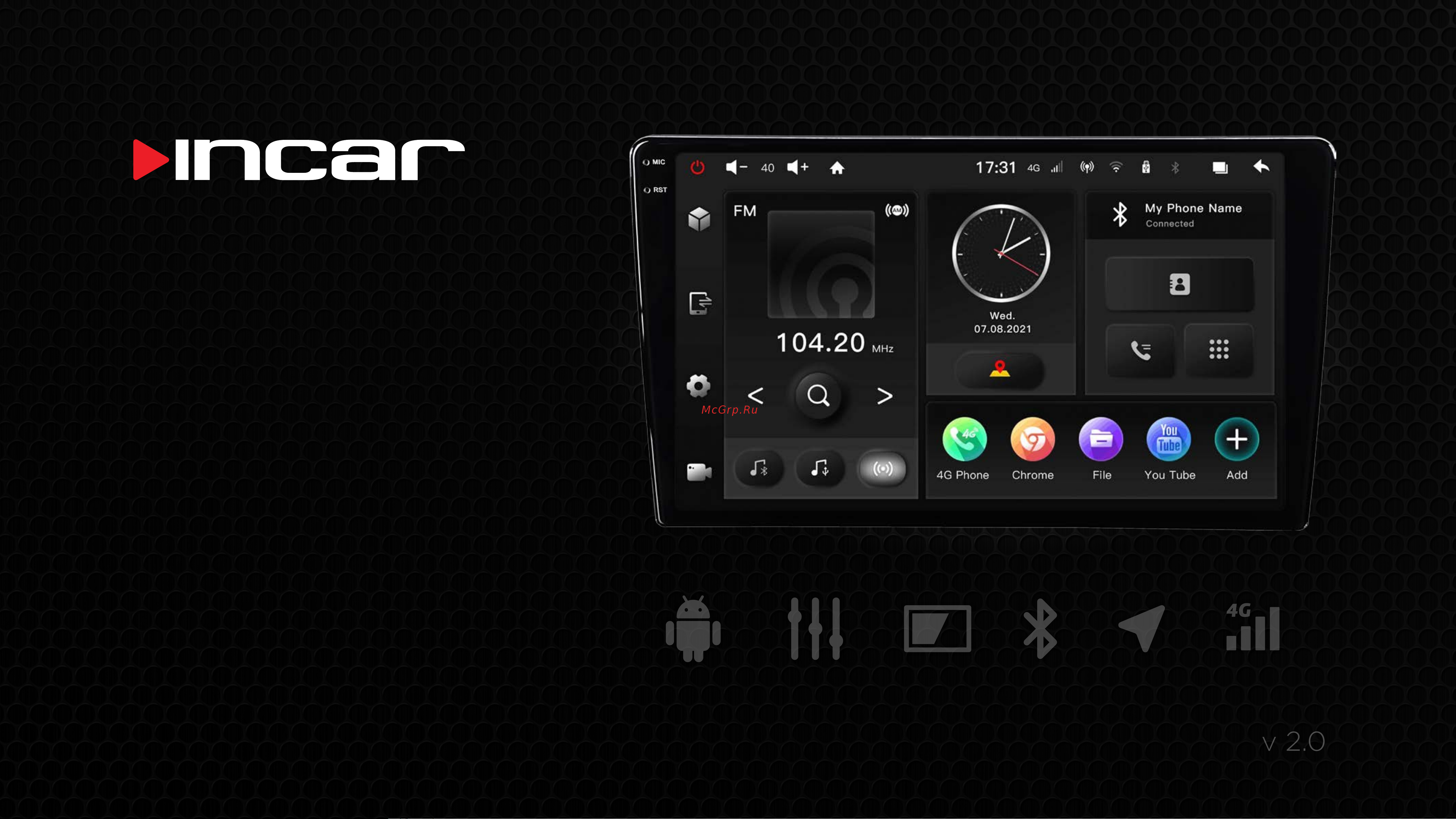Incar TMX2-7709-3 Руководство по эксплуатации онлайн