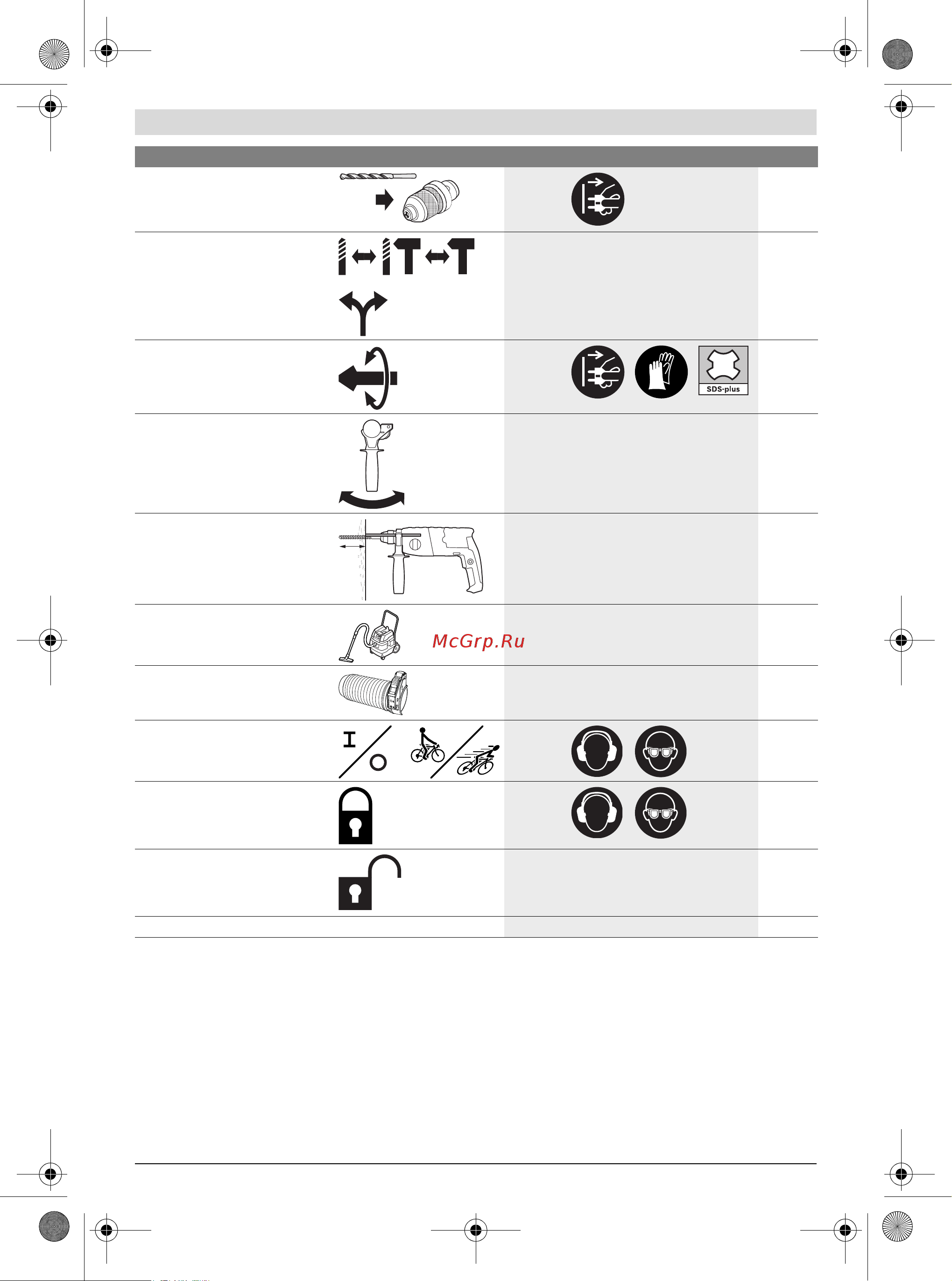 Bosch GBH 2-28 Руководство по эксплуатации онлайн [52/196] 880586