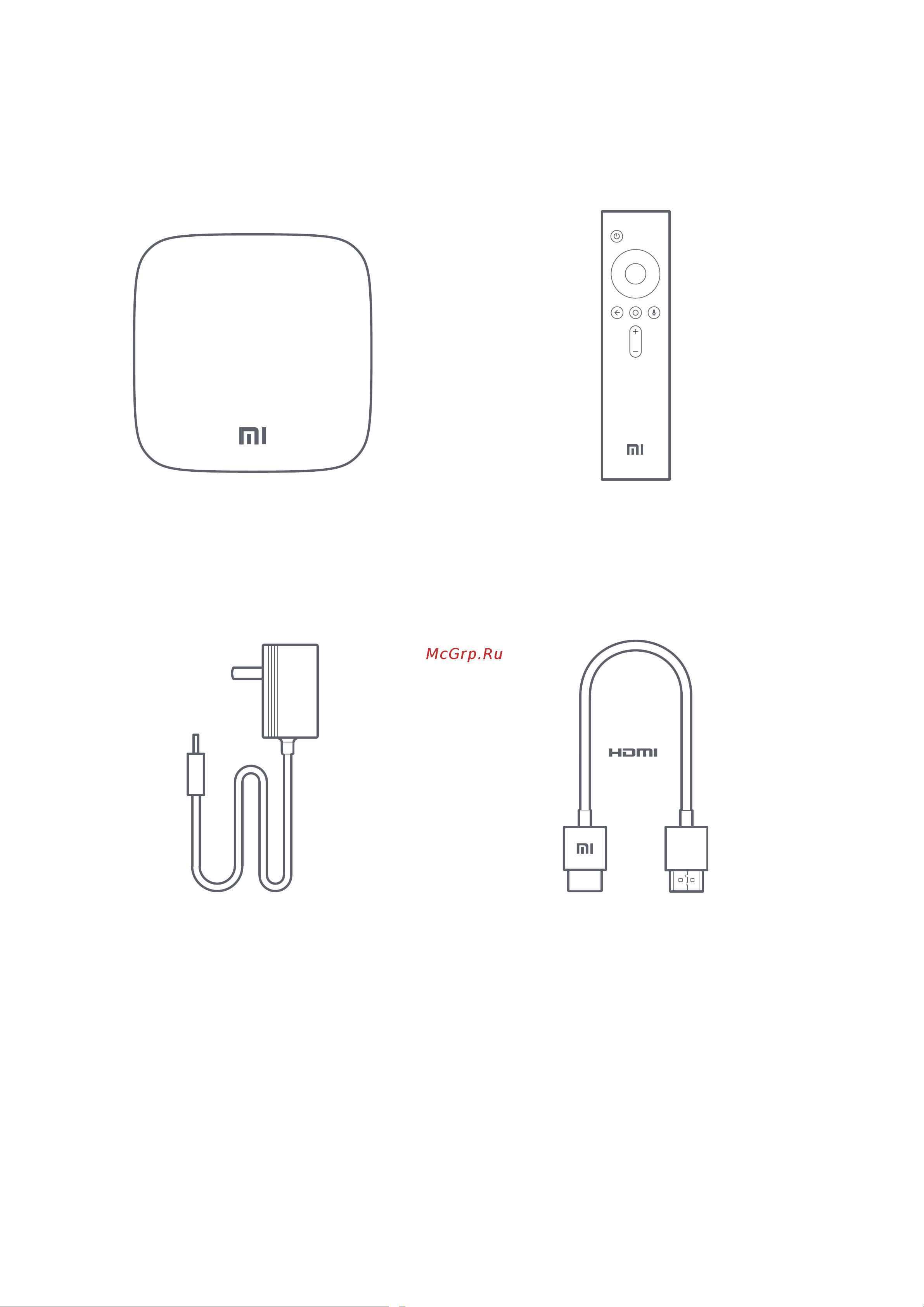 Xiaomi TV Box S 2nd Gen MDZ-28-AA Руководство по эксплуатации онлайн [2/6] 880605