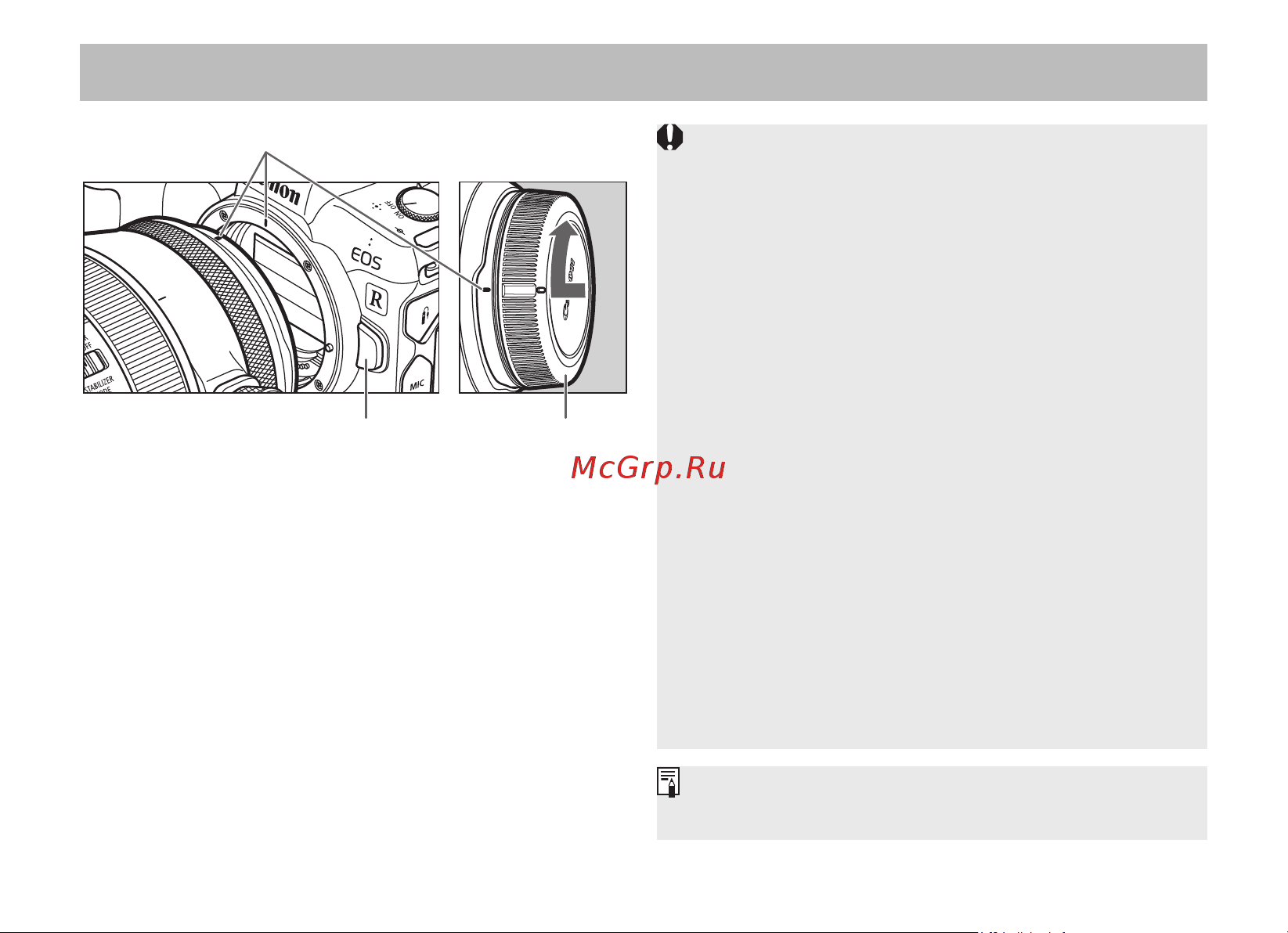 Canon RF 100-500 mm F4.5-7.1 L IS USM Руководство по эксплуатации онлайн [6/21] 880935