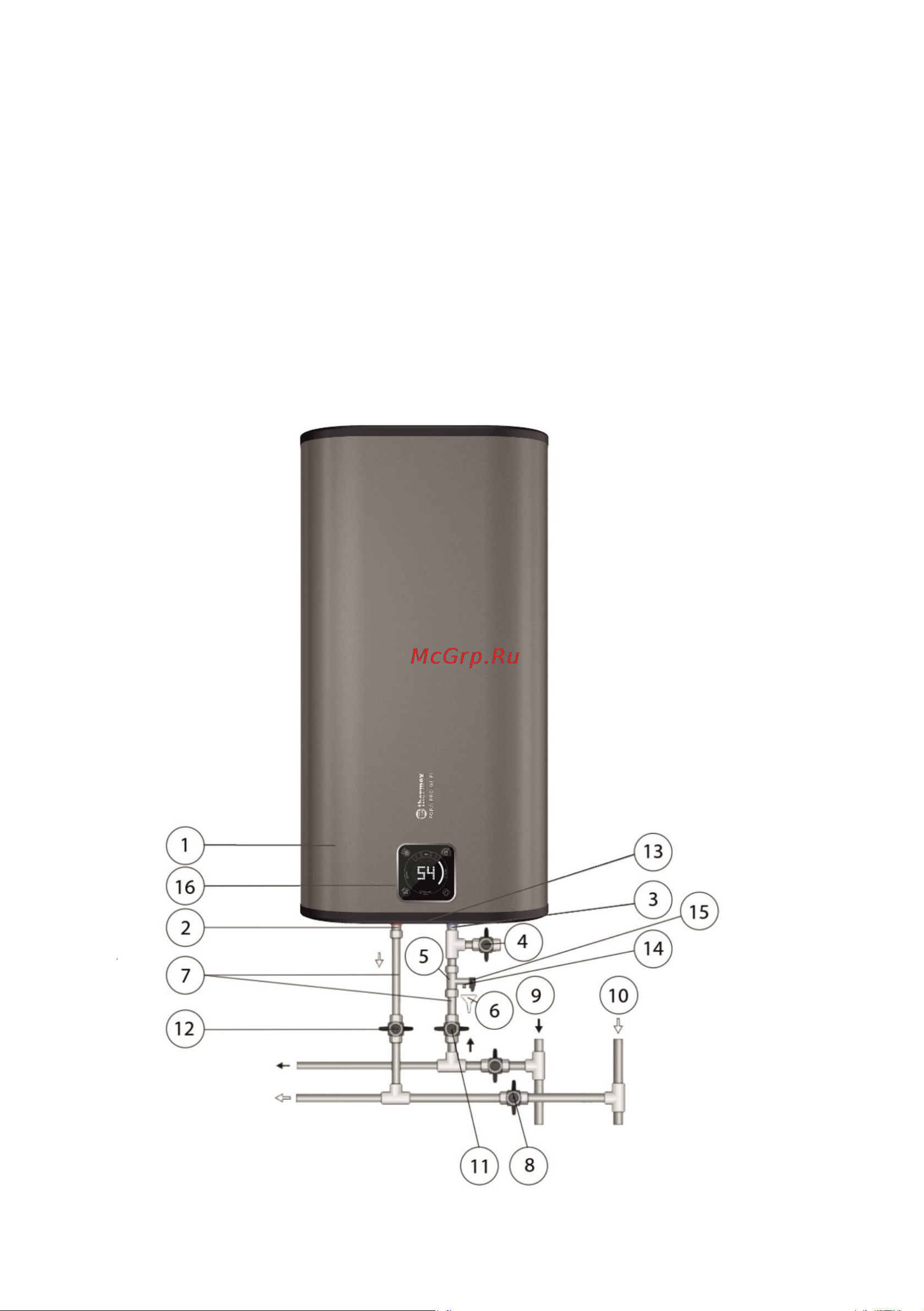 Thermex Fora 30 (pro) Wi-Fi Руководство по эксплуатации онлайн [8/25] 881194