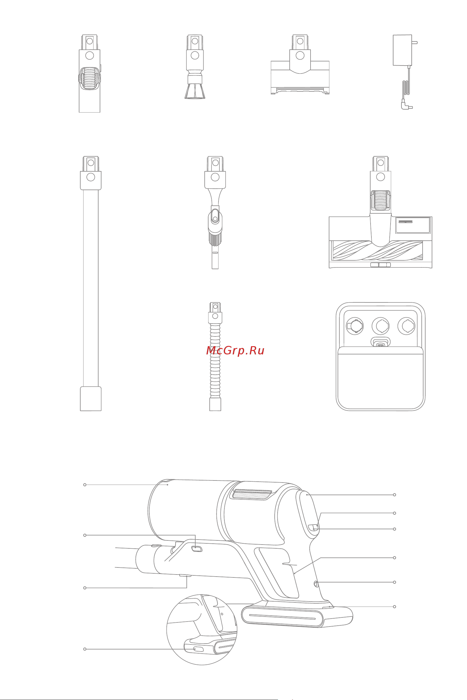 Dreame Cordless Vacuum Cleaner Z20 Руководство по эксплуатации онлайн [6/165] 881339