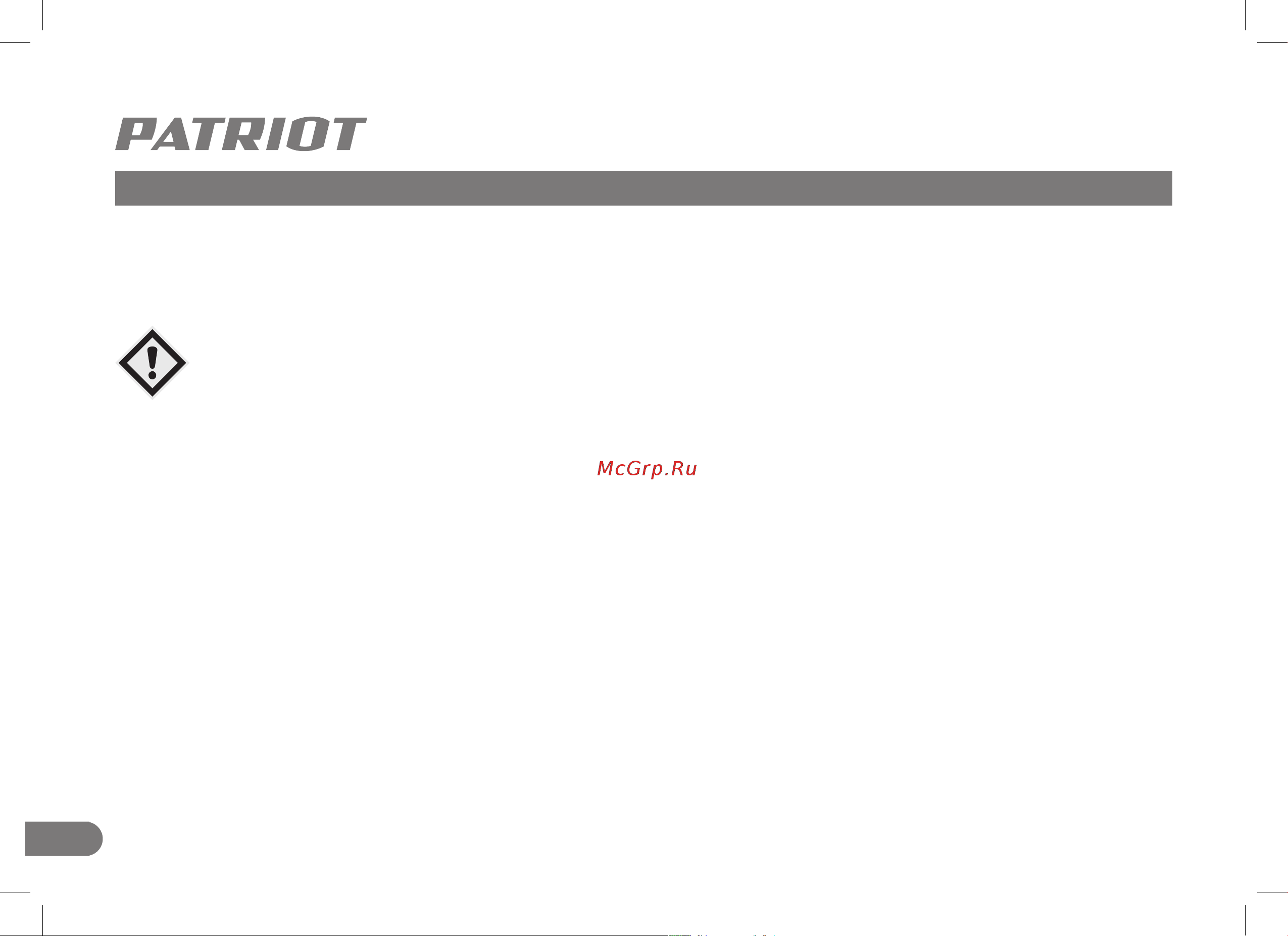 Patriot iGN 5500W Руководство по эксплуатации онлайн [4/40] 881370