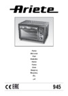Ariete 881757 Руководство по эксплуатации