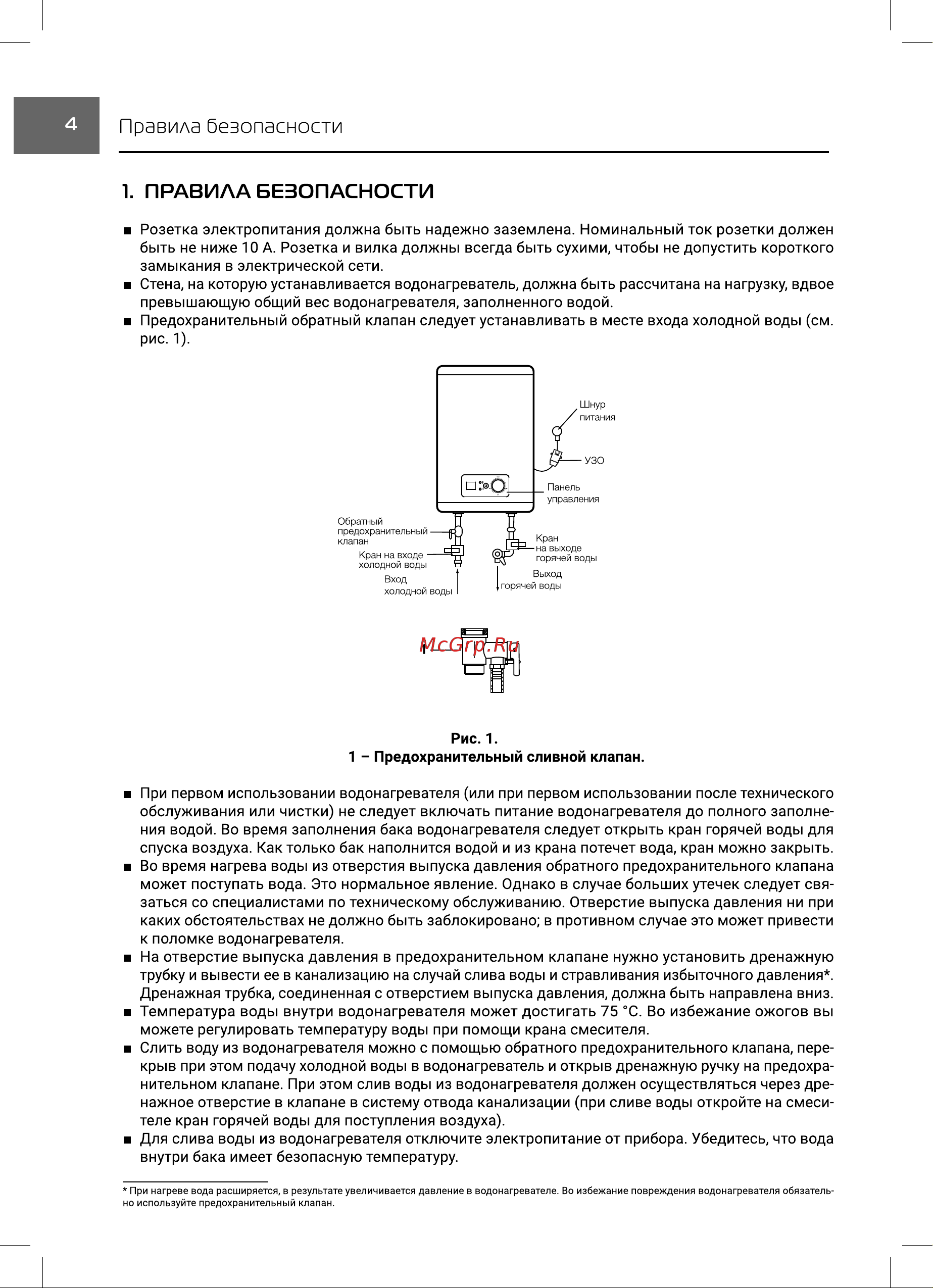 Royal Thermo RWH 100 Interio Руководство по эксплуатации онлайн [4/24] 881940