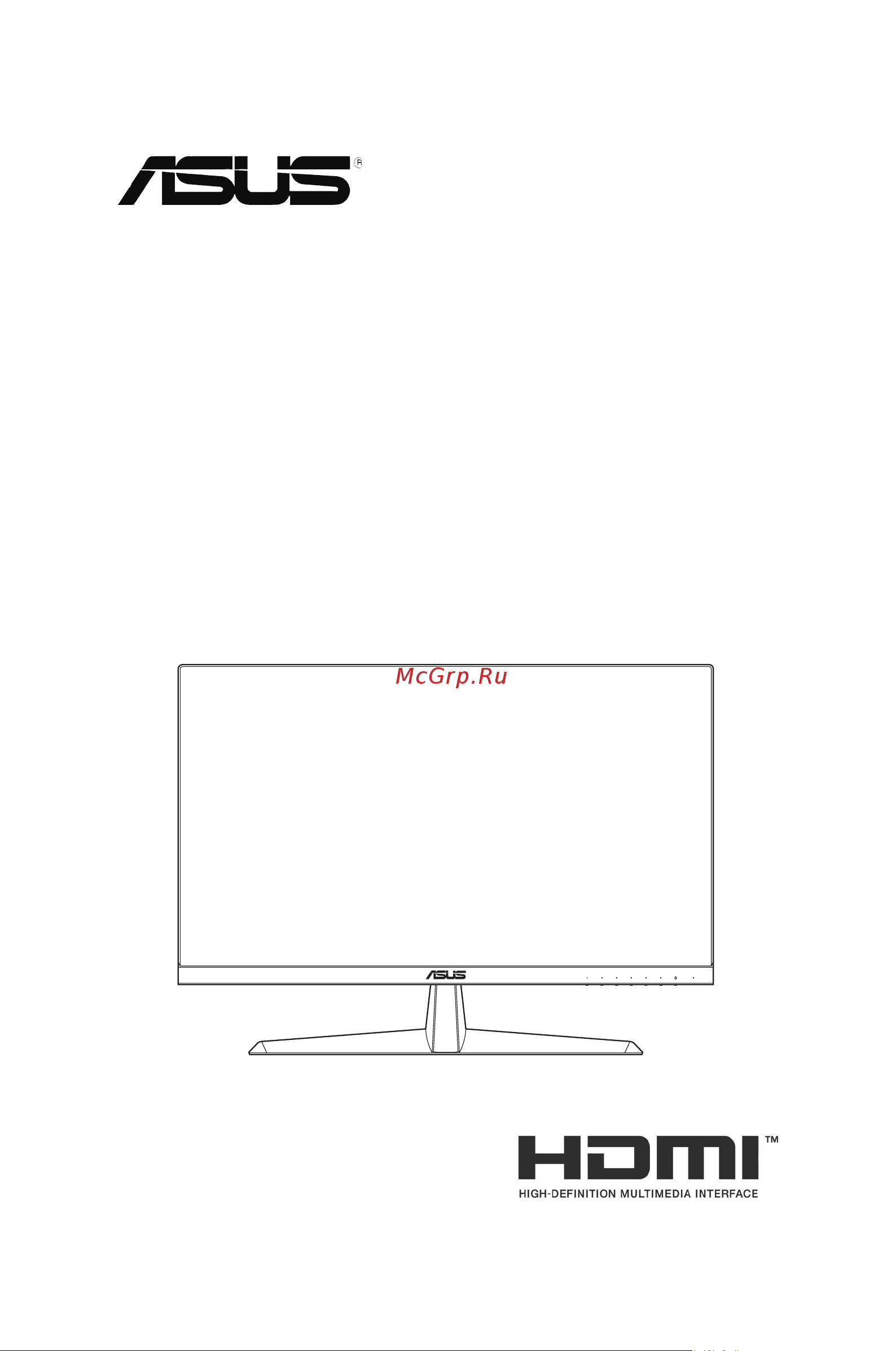 Asus VY249HF-W Руководство по эксплуатации онлайн