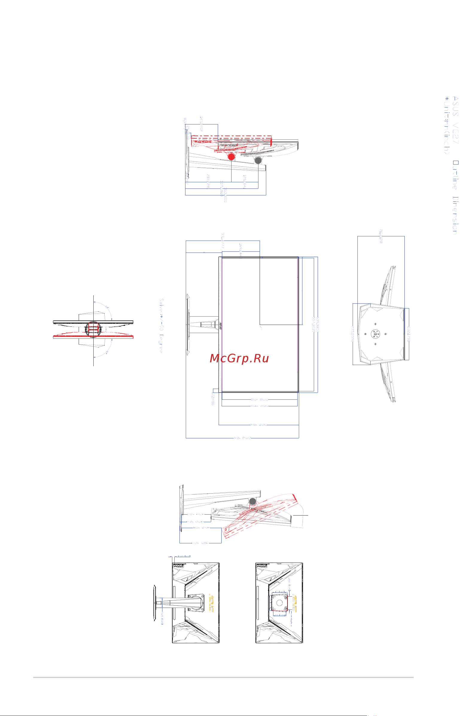 Asus VG27VQM Руководство по эксплуатации онлайн [28/30] 881991