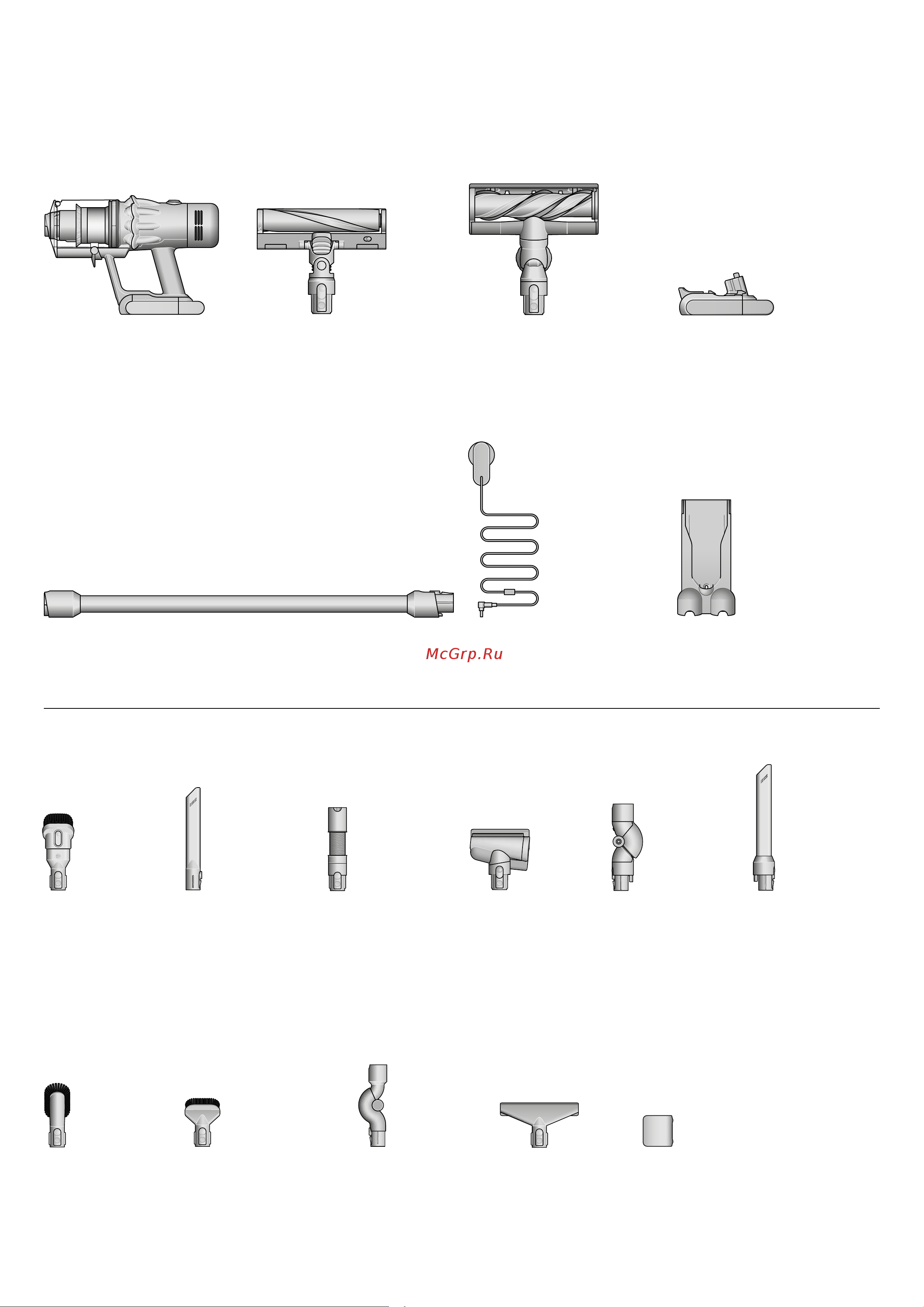 Dyson V12 Detect Slim Absolute Руководство по эксплуатации онлайн [2/13] 882042