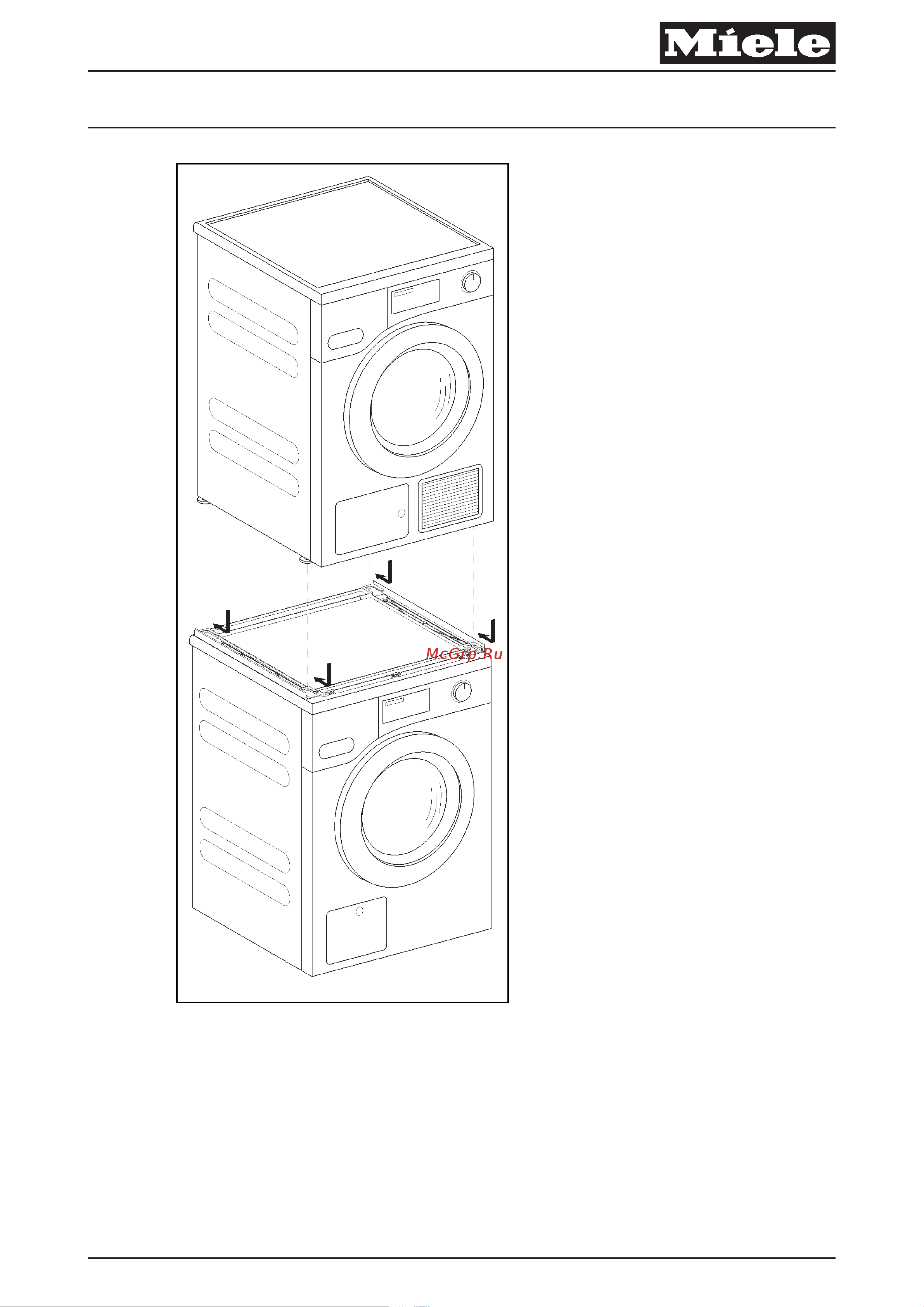 Miele WTV 501 Руководство по эксплуатации онлайн [10/14] 882135