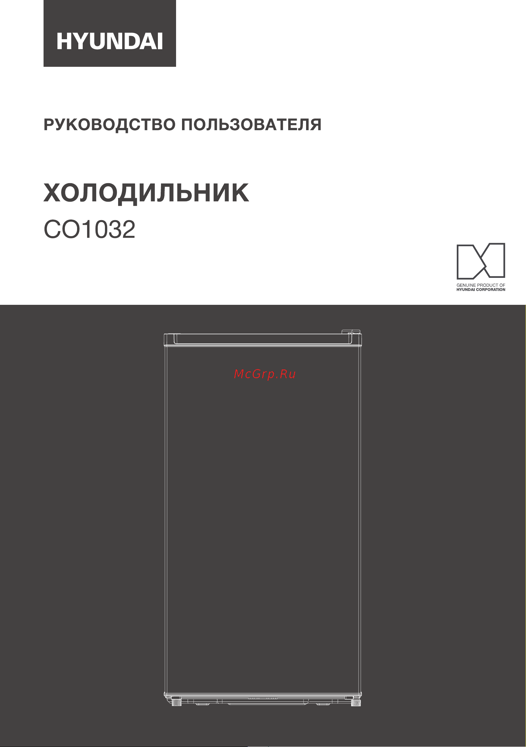 Hyundai CO1032 Руководство по эксплуатации онлайн