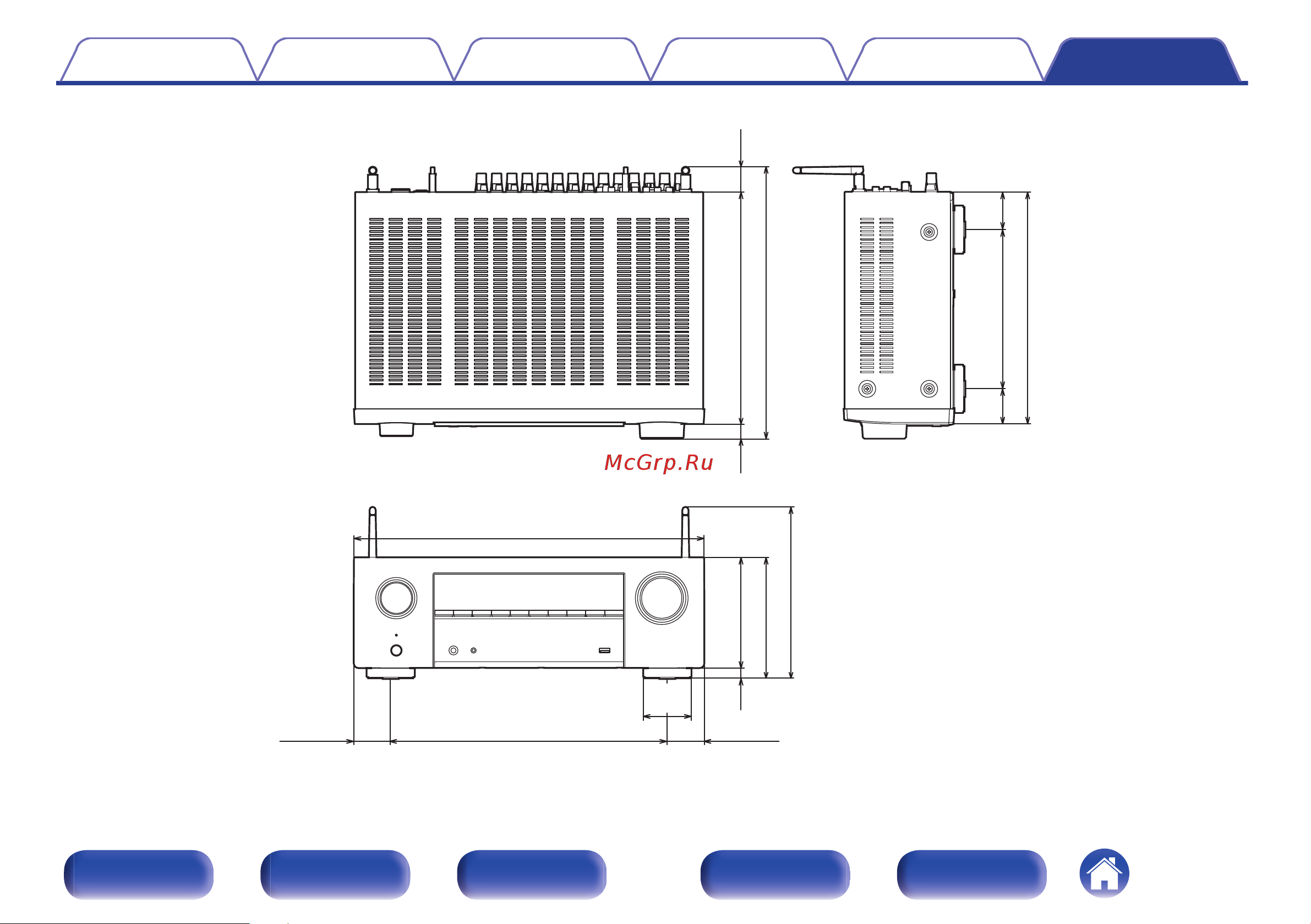 Denon AVR-X1800H Руководство по эксплуатации онлайн [302/306] 882301