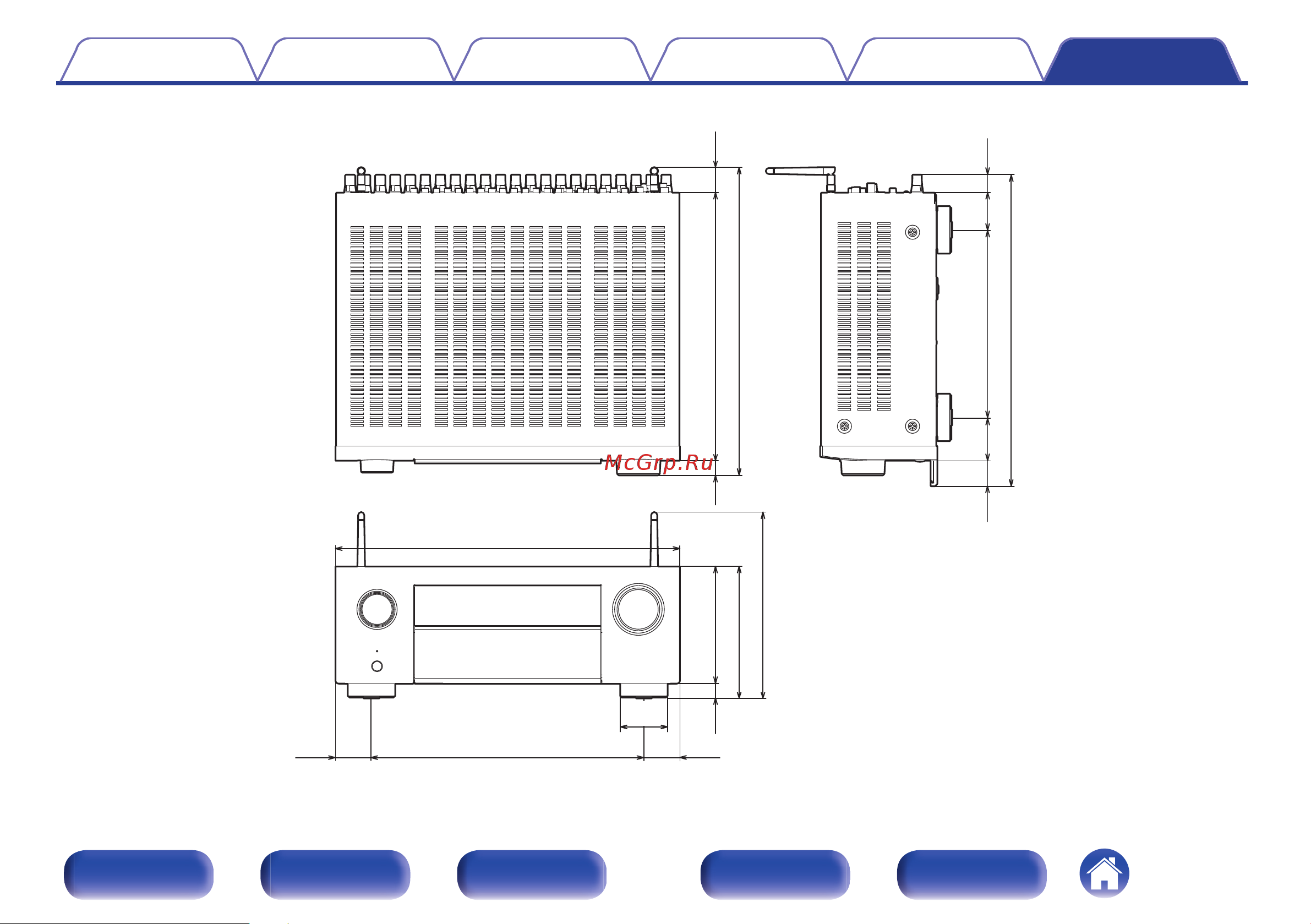 Denon AVC-X6800H Black Руководство по эксплуатации онлайн [336/340] 882304