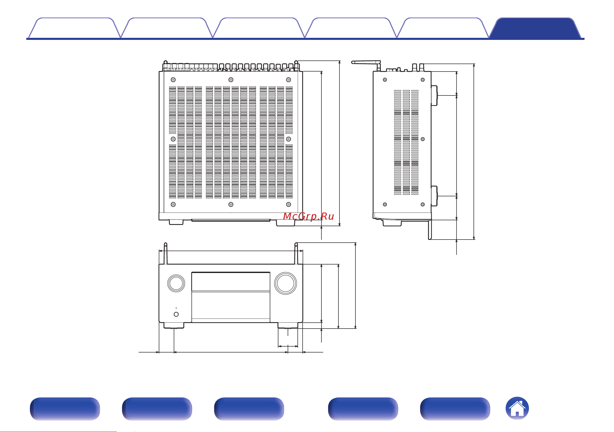 Denon AVC-A1H Black Руководство по эксплуатации онлайн [345/349] 882305