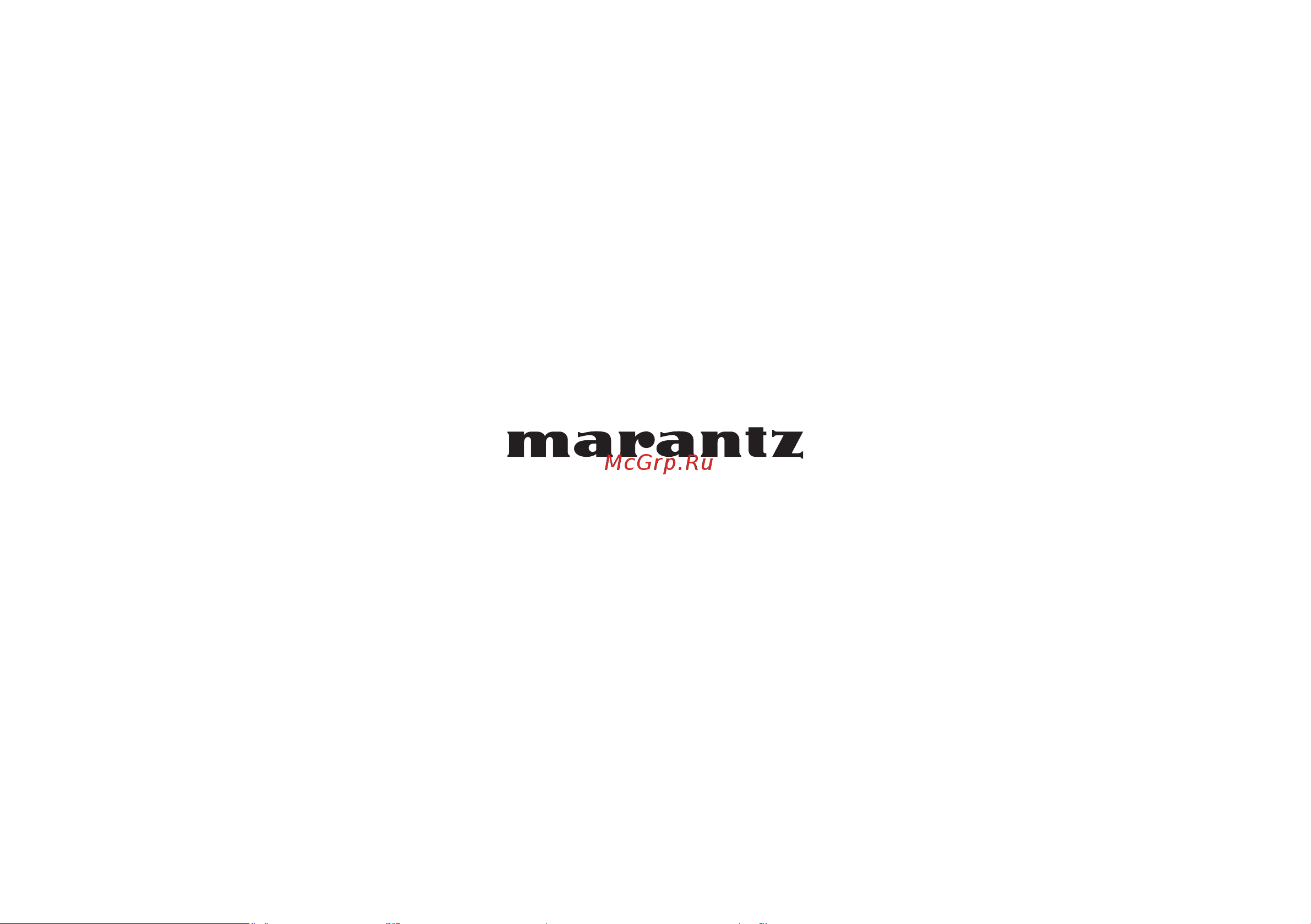 Marantz CINEMA 60 Silver/Gold Руководство по эксплуатации онлайн [313/313] 882308