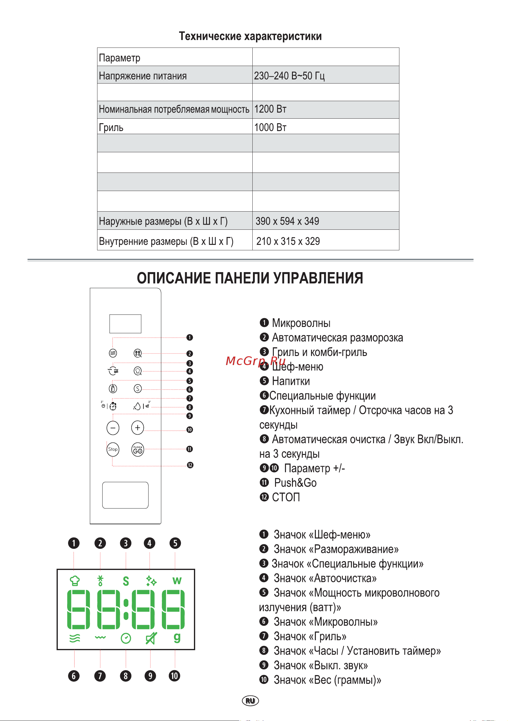 Indesit MWI 120 GX Руководство по эксплуатации онлайн [10/41] 882338