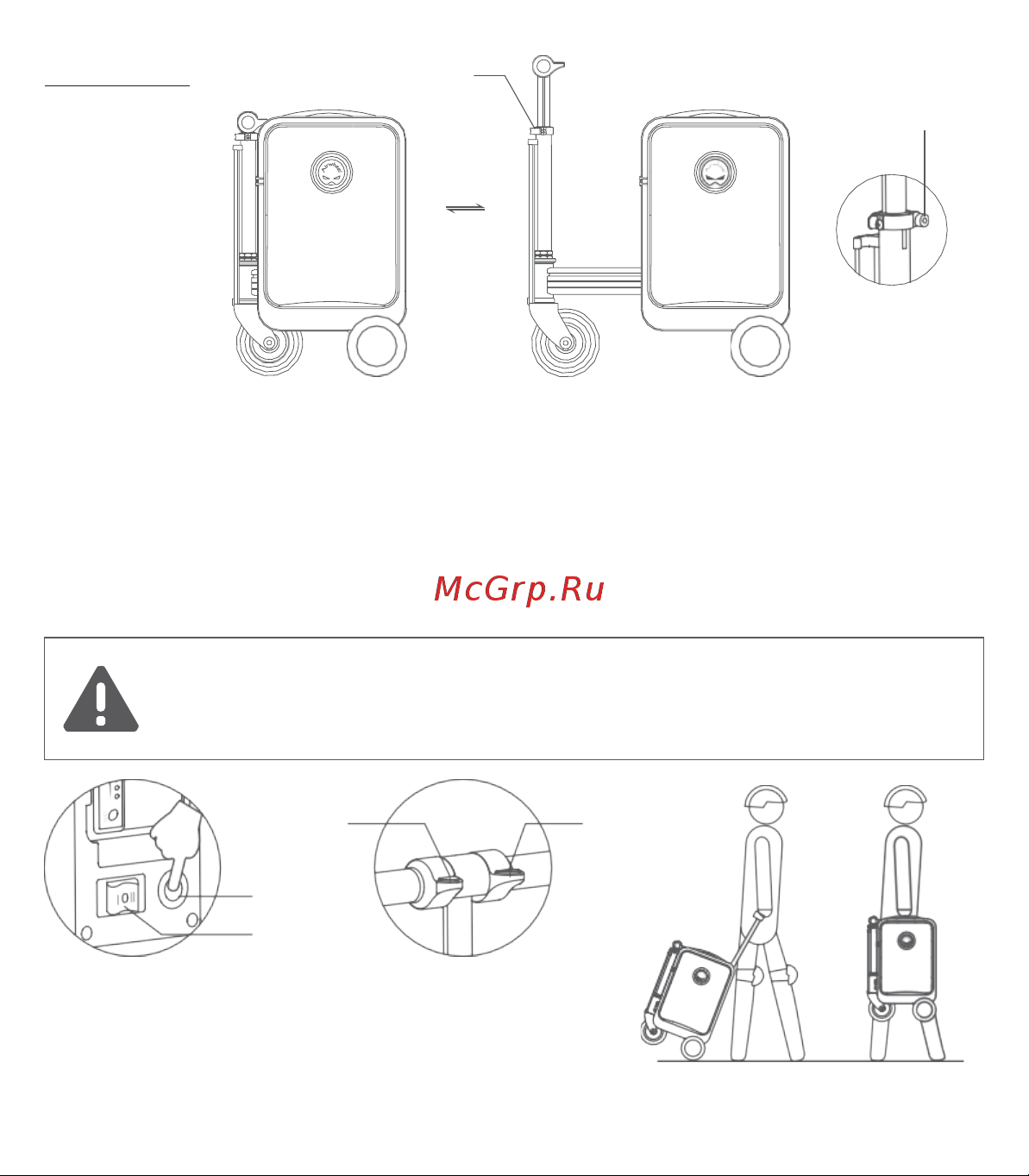 Airwheel SE3S Руководство по эксплуатации онлайн [5/9] 882551