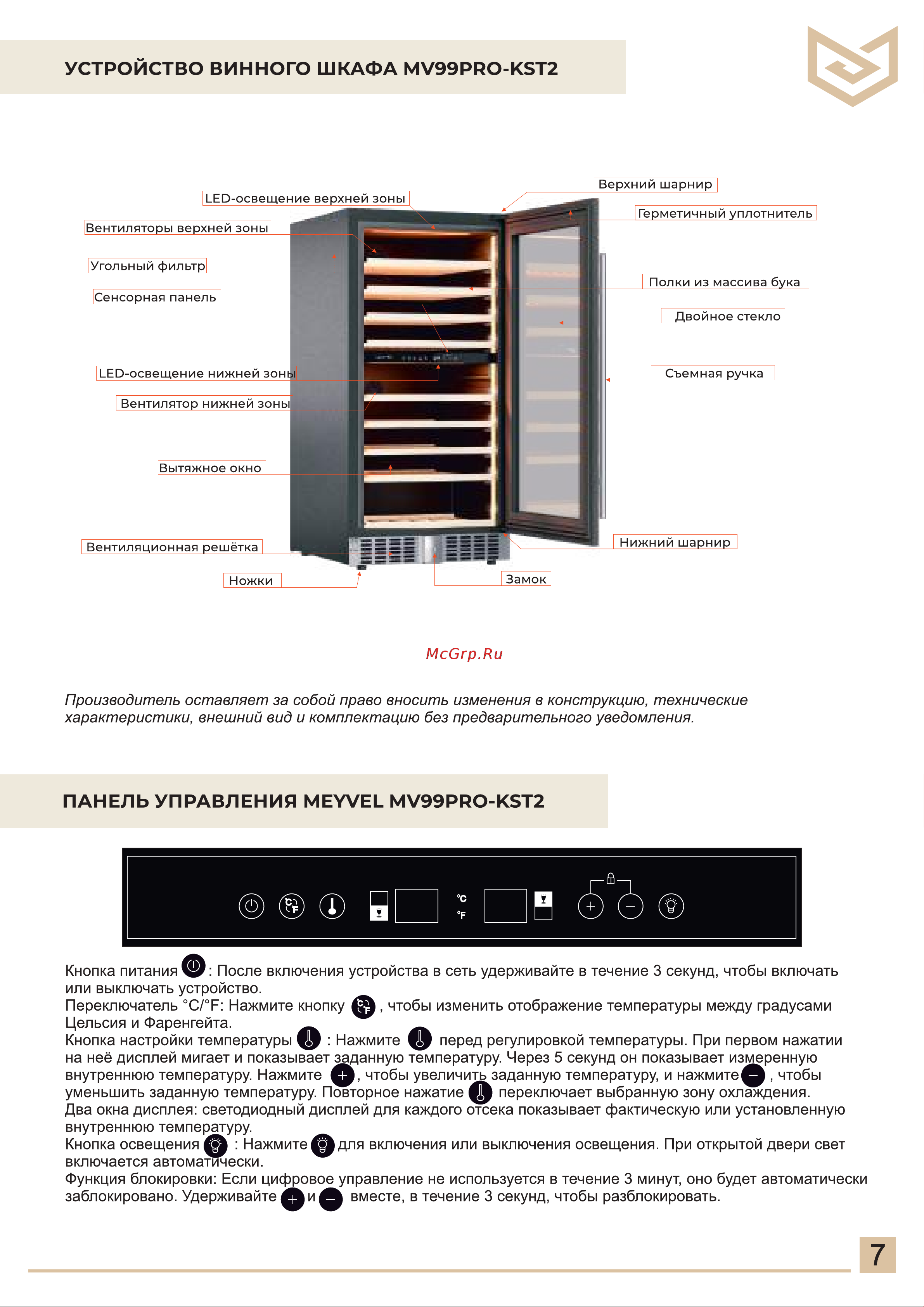 Meyvel 882620 Руководство по эксплуатации онлайн [7/28] 882620