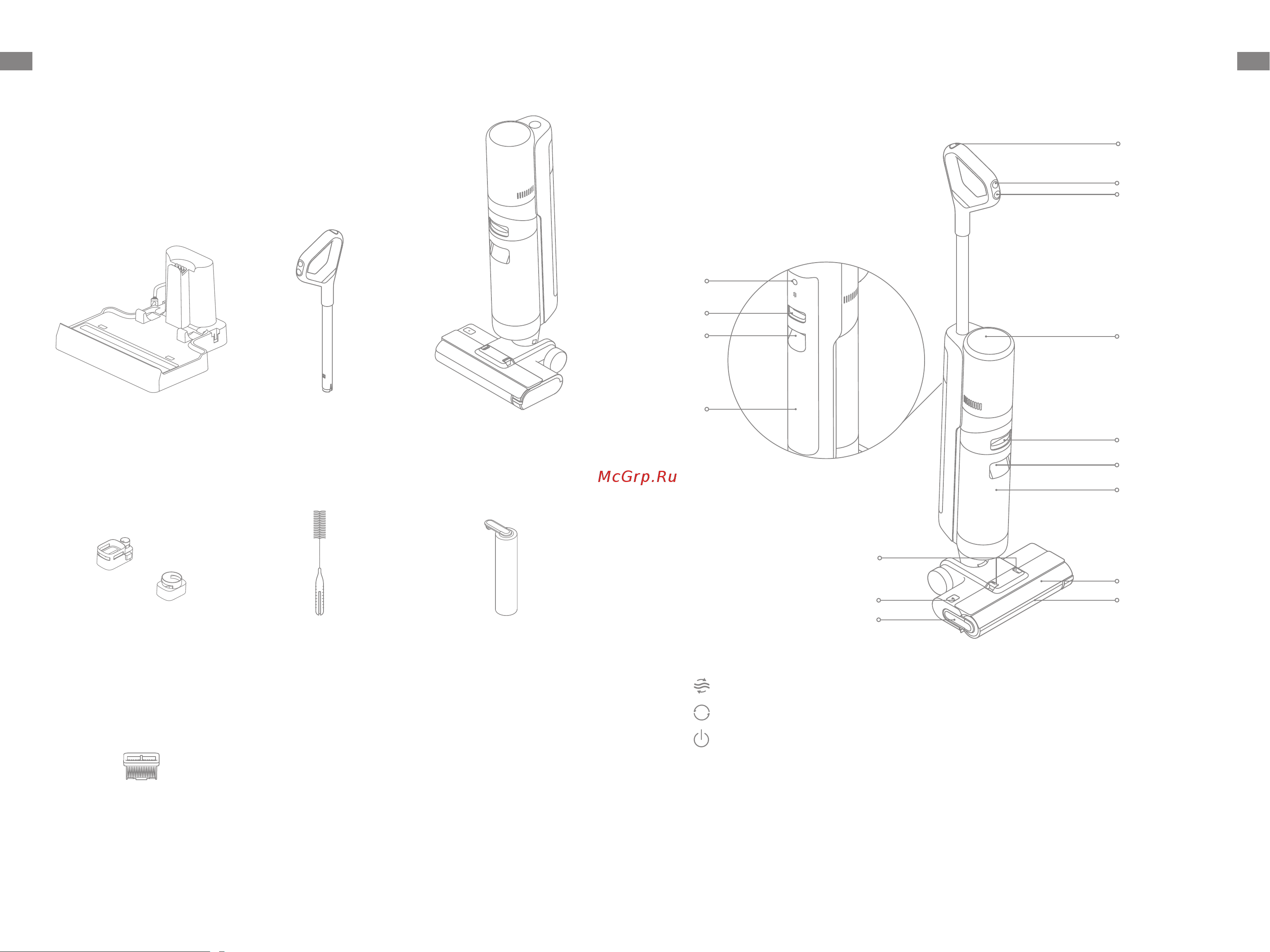 Dreame Wet and Dry Vacuum H12S (HHR30B) Руководство по эксплуатации онлайн [15/89] 882716