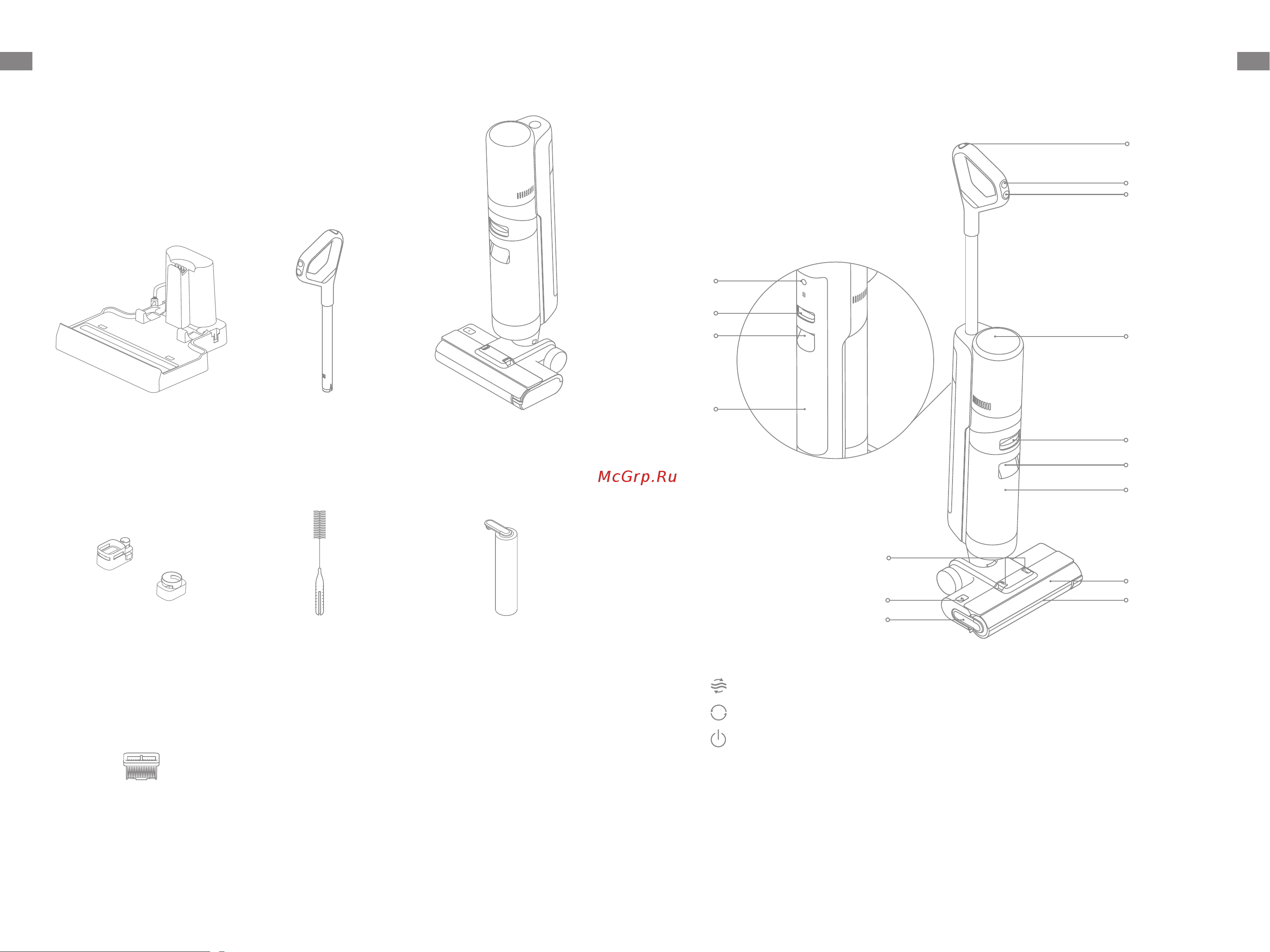 Dreame Wet and Dry Vacuum H12S (HHR30B) Руководство по эксплуатации онлайн [25/89] 882716