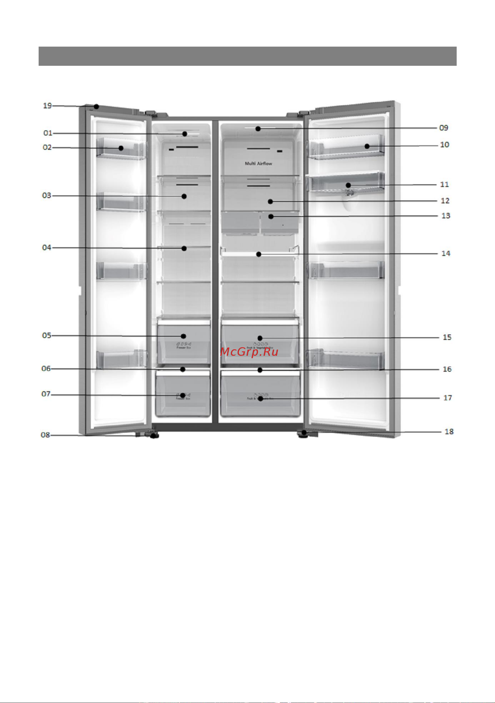 Hisense RS5P668SAF1 Руководство по эксплуатации онлайн [11/57] 882747