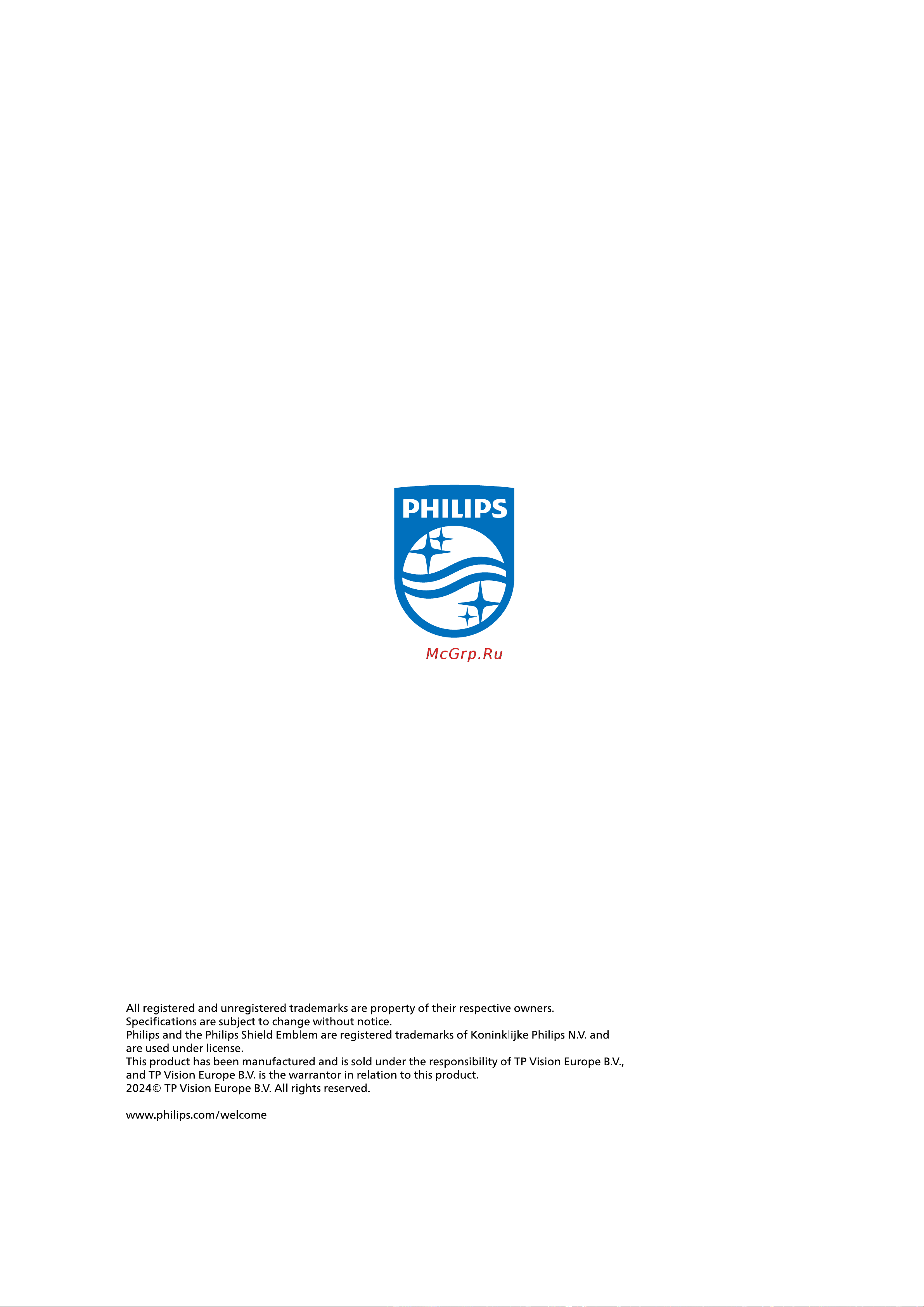 Philips 55PUS8149/59 Руководство по эксплуатации онлайн [86/86] 883051