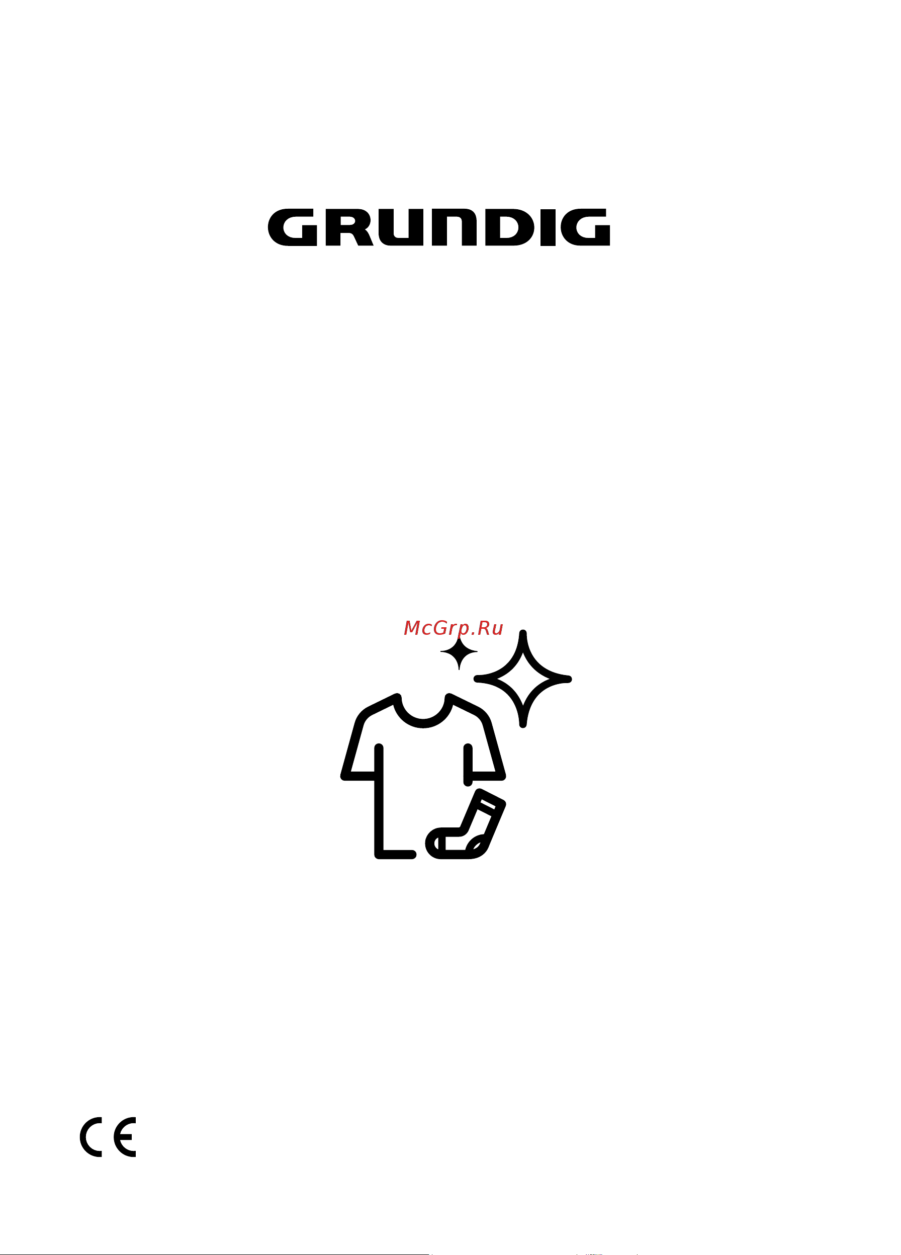 Grundig GW5 P57H21 M Руководство по эксплуатации онлайн