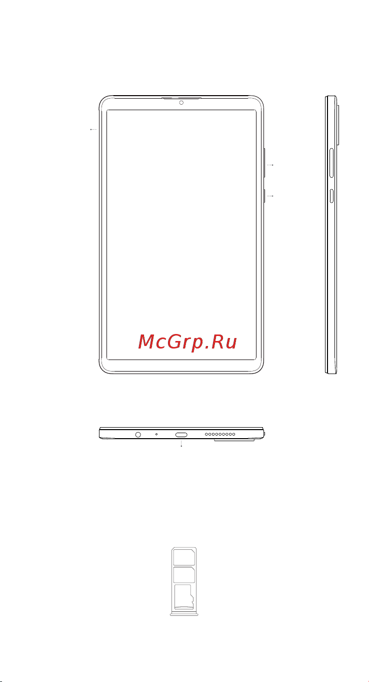 Xiaomi Redmi Pad SE 8.7 LTE 4/64GB Sky Blue Руководство по эксплуатации онлайн [2/9] 883202