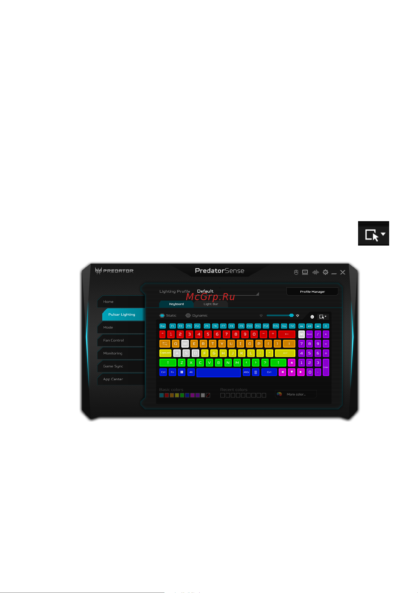 Acer Predator Helios PH317-56-99EE NH.QGFCN.002 Руководство по эксплуатации онлайн [56/110] 883403