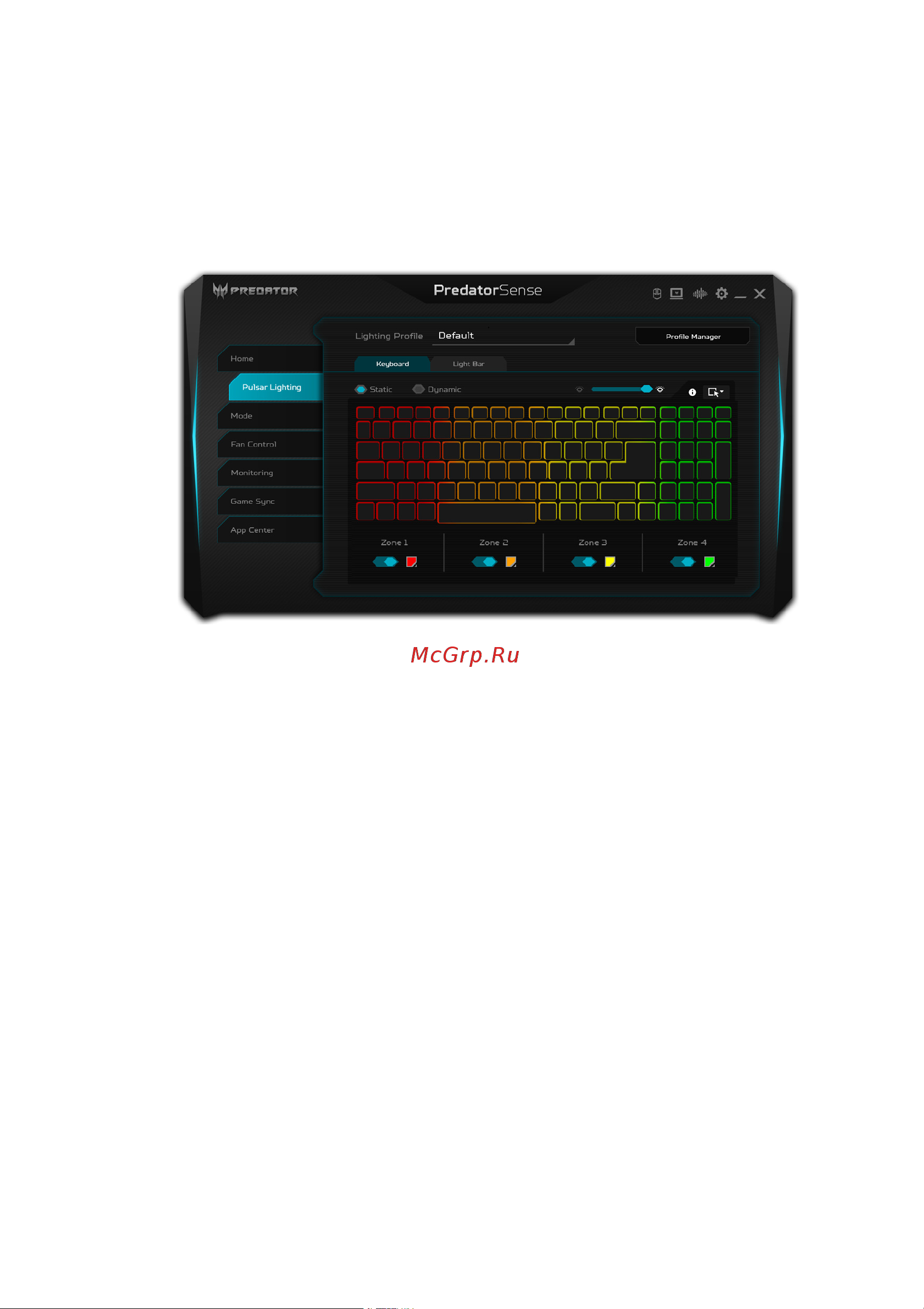 Acer Predator Helios PH317-56-99EE NH.QGFCN.002 Руководство по эксплуатации онлайн [57/110] 883403