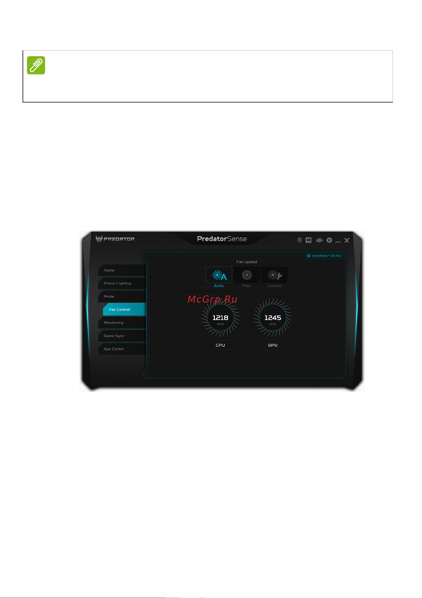 Acer Predator Helios PH317-56-99EE NH.QGFCN.002 Руководство по эксплуатации онлайн [61/110] 883403