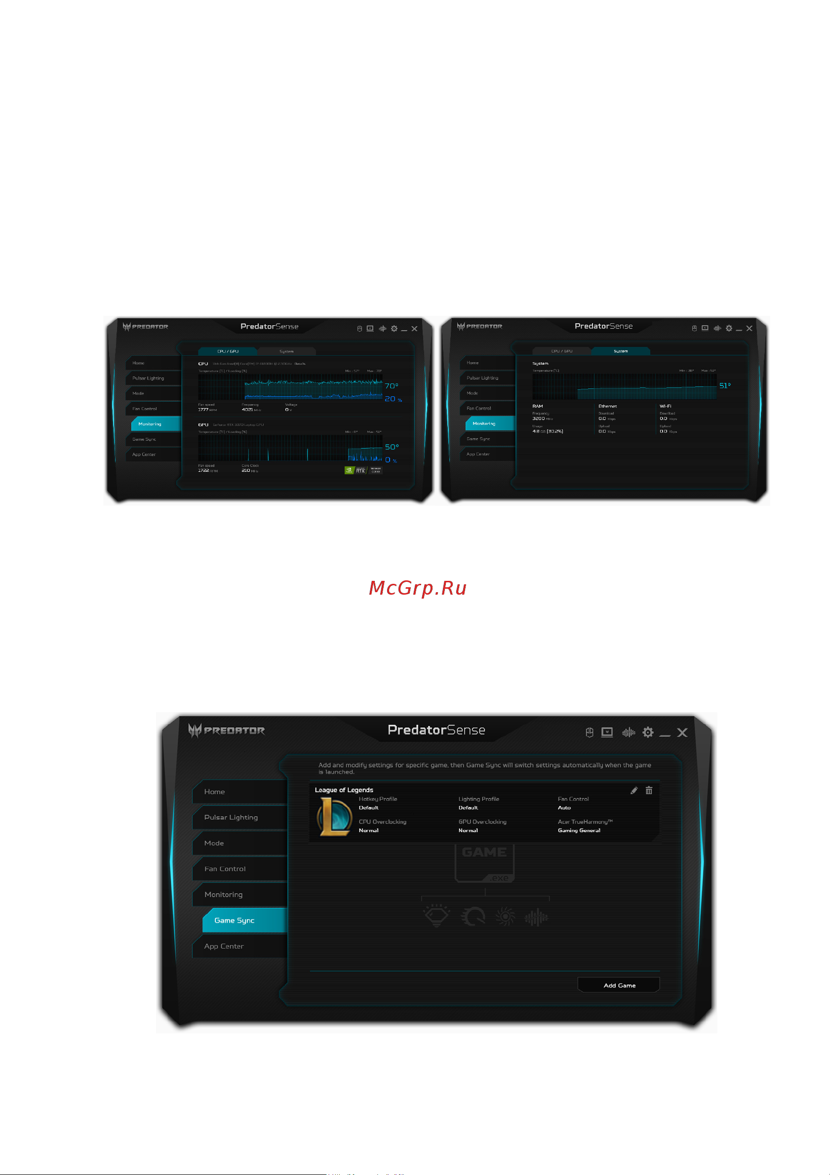 Acer Predator Helios PH317-56-99EE NH.QGFCN.002 Руководство по эксплуатации онлайн [62/110] 883403