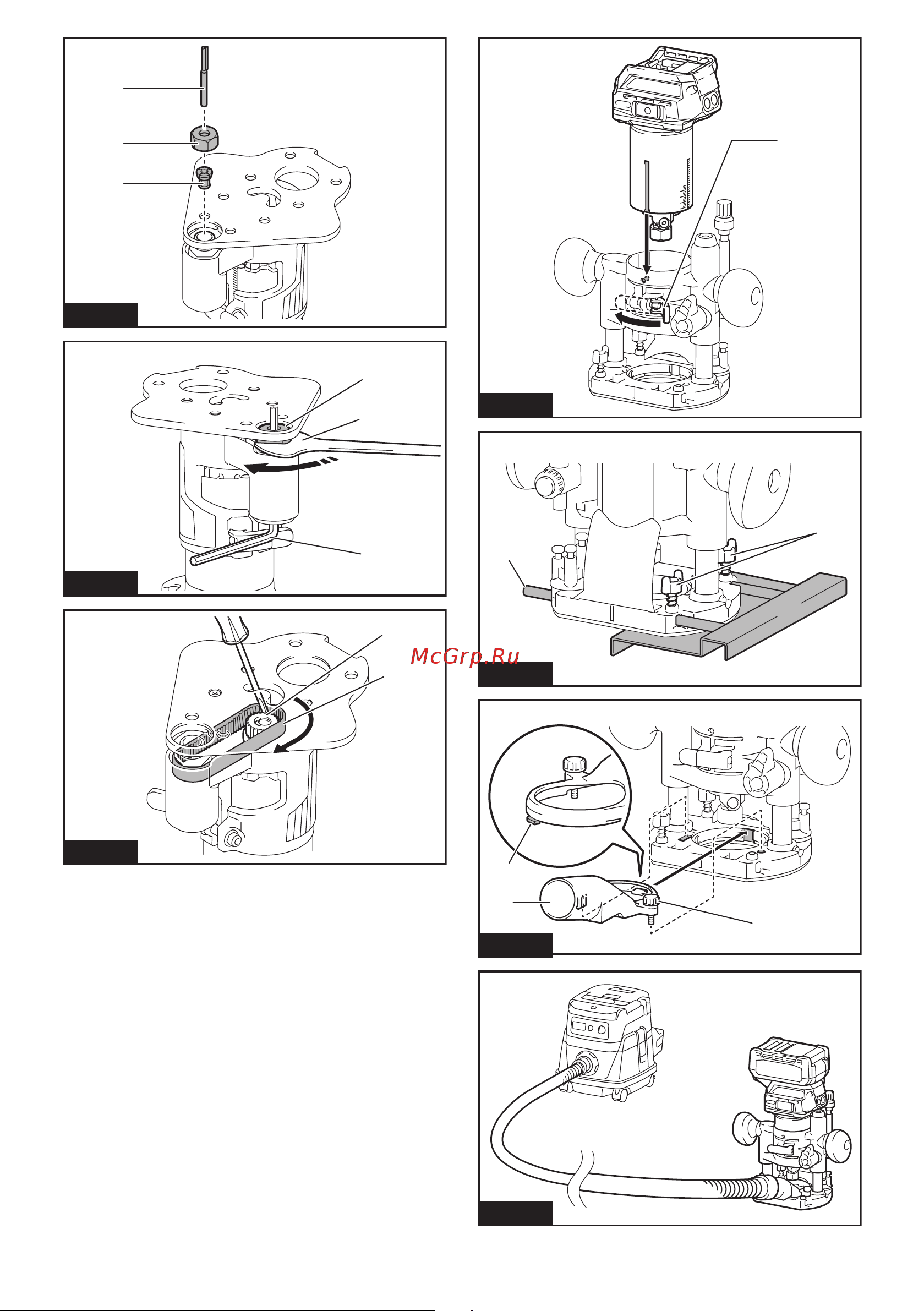 Makita RT001GZ19 Руководство по эксплуатации онлайн [5/156] 883479