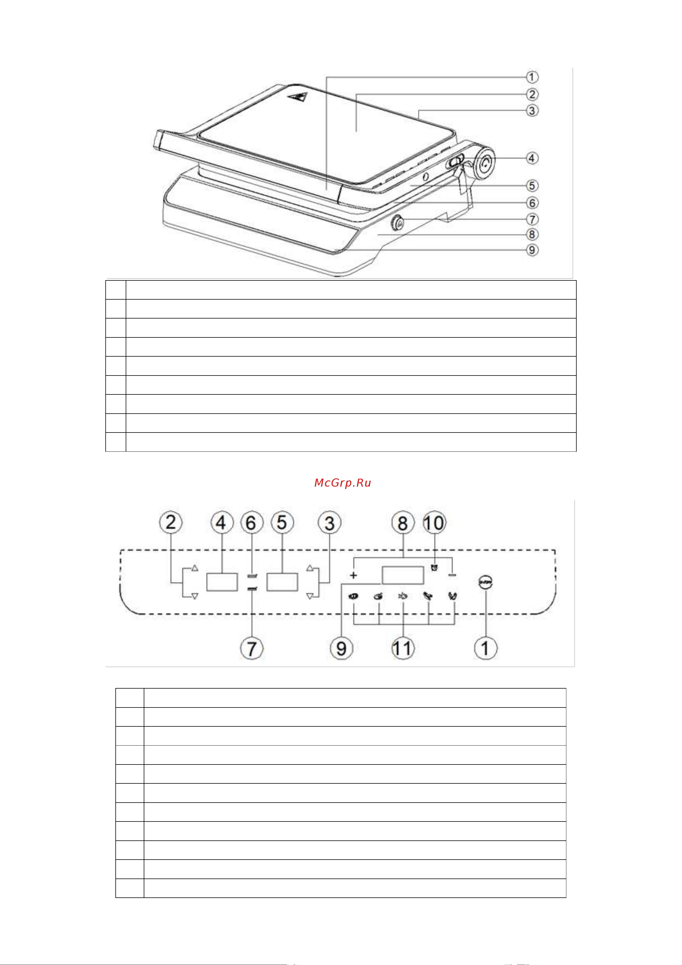 Weissgauff WCG 250 B Digital Glass Руководство по эксплуатации онлайн [4/9] 883517
