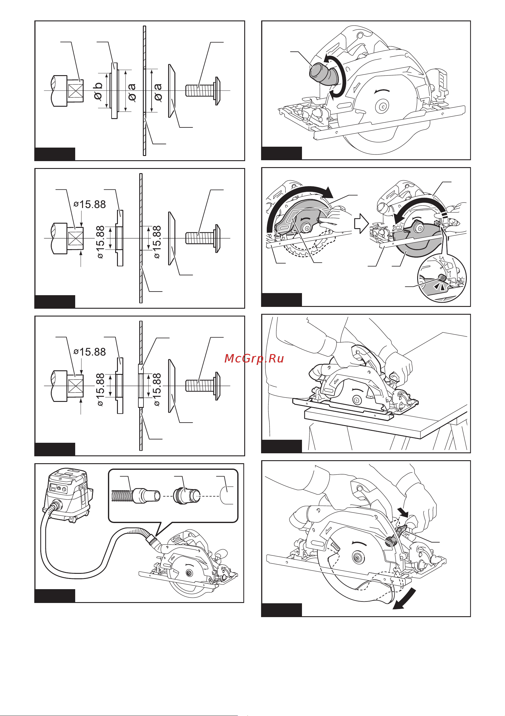 Makita HS009GZ Руководство по эксплуатации онлайн [5/132] 883575