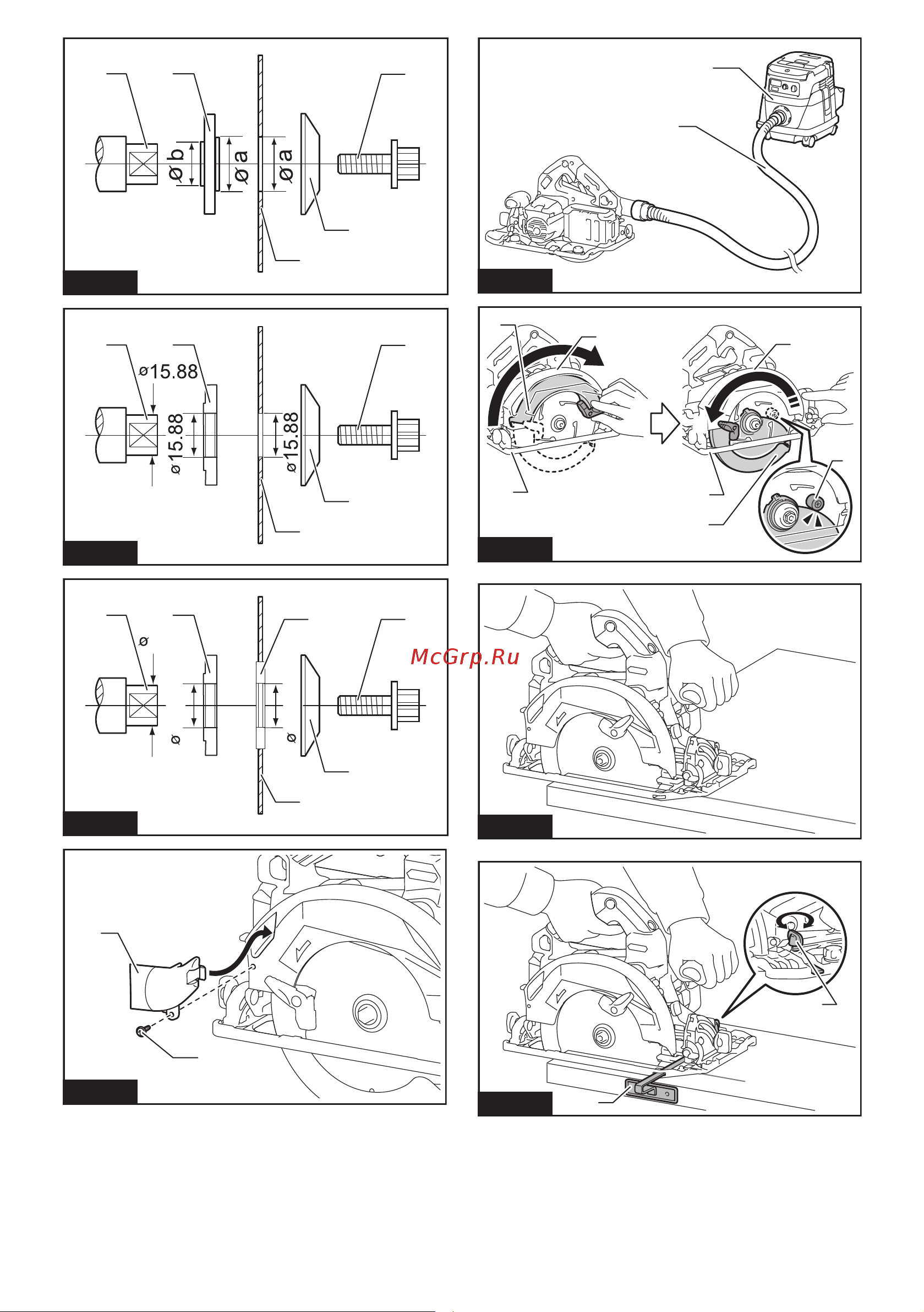 Makita HS004GZ Руководство по эксплуатации онлайн [5/152] 883576