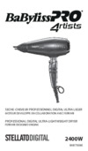 BaByliss Pro Stellato Digital BAB7500IE Руководство по эксплуатации