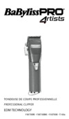 BaByliss Pro Chameleon FX 4ARTIST FX8700IE Руководство по эксплуатации