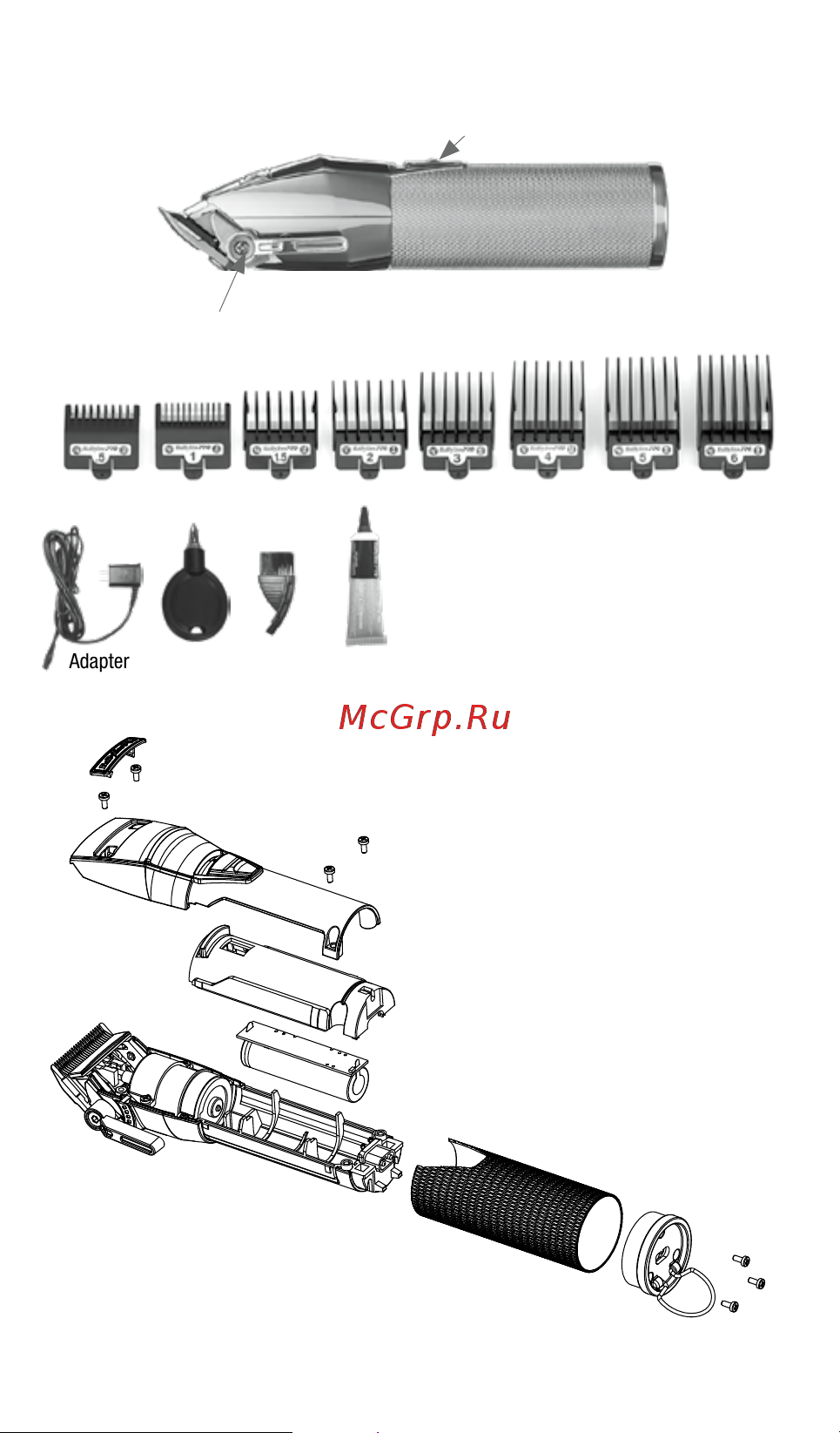 BaByliss Pro Chameleon FX 4ARTIST FX8700IE Руководство по эксплуатации онлайн [9/94] 883747