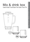 Tefal XF650038 Coach Mix & Drink Руководство по эксплуатации