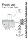 Tefal XF652038 Coach Fresh Руководство по эксплуатации